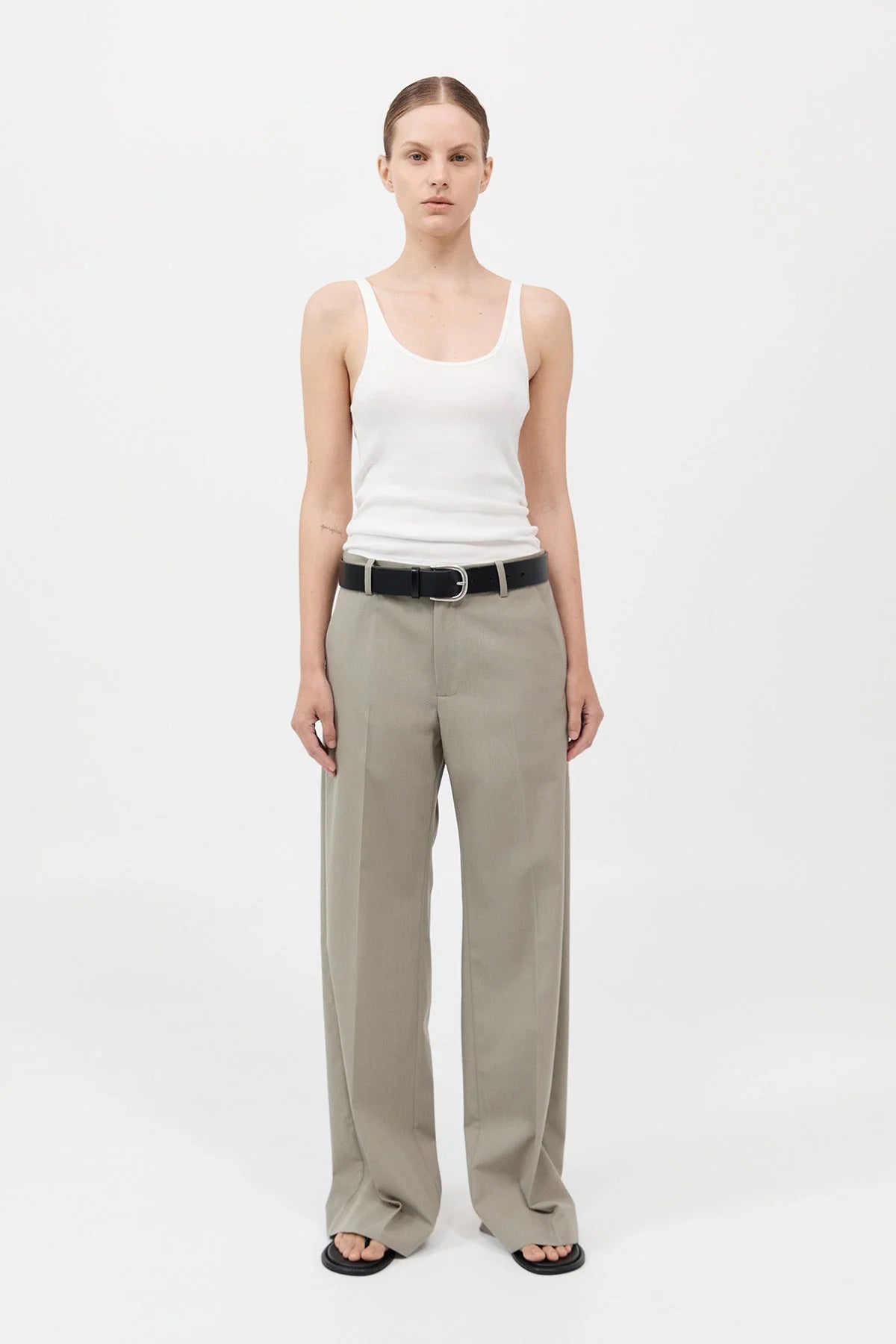 Carter Trousers - Moss Grey