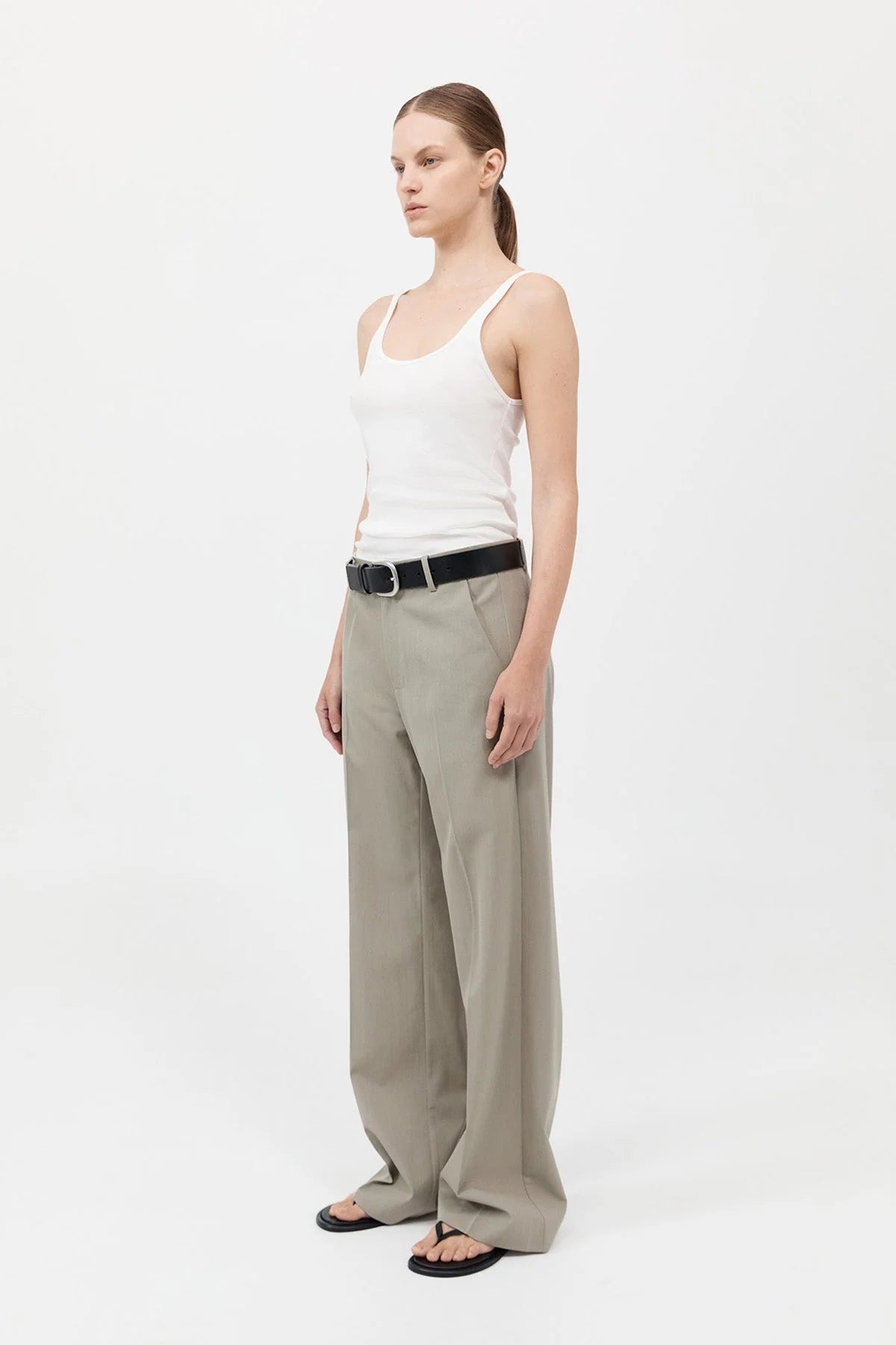 Carter Trousers - Moss Grey