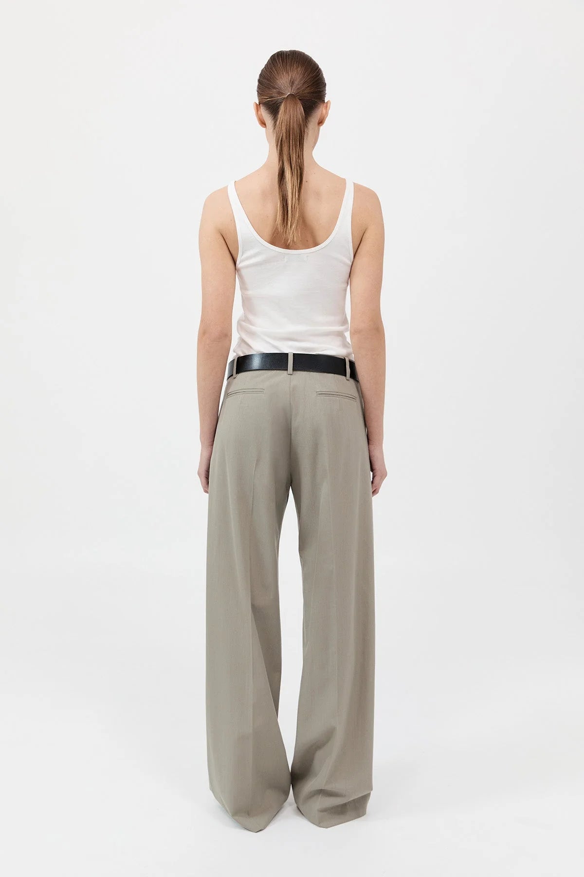 Carter Trousers - Moss Grey