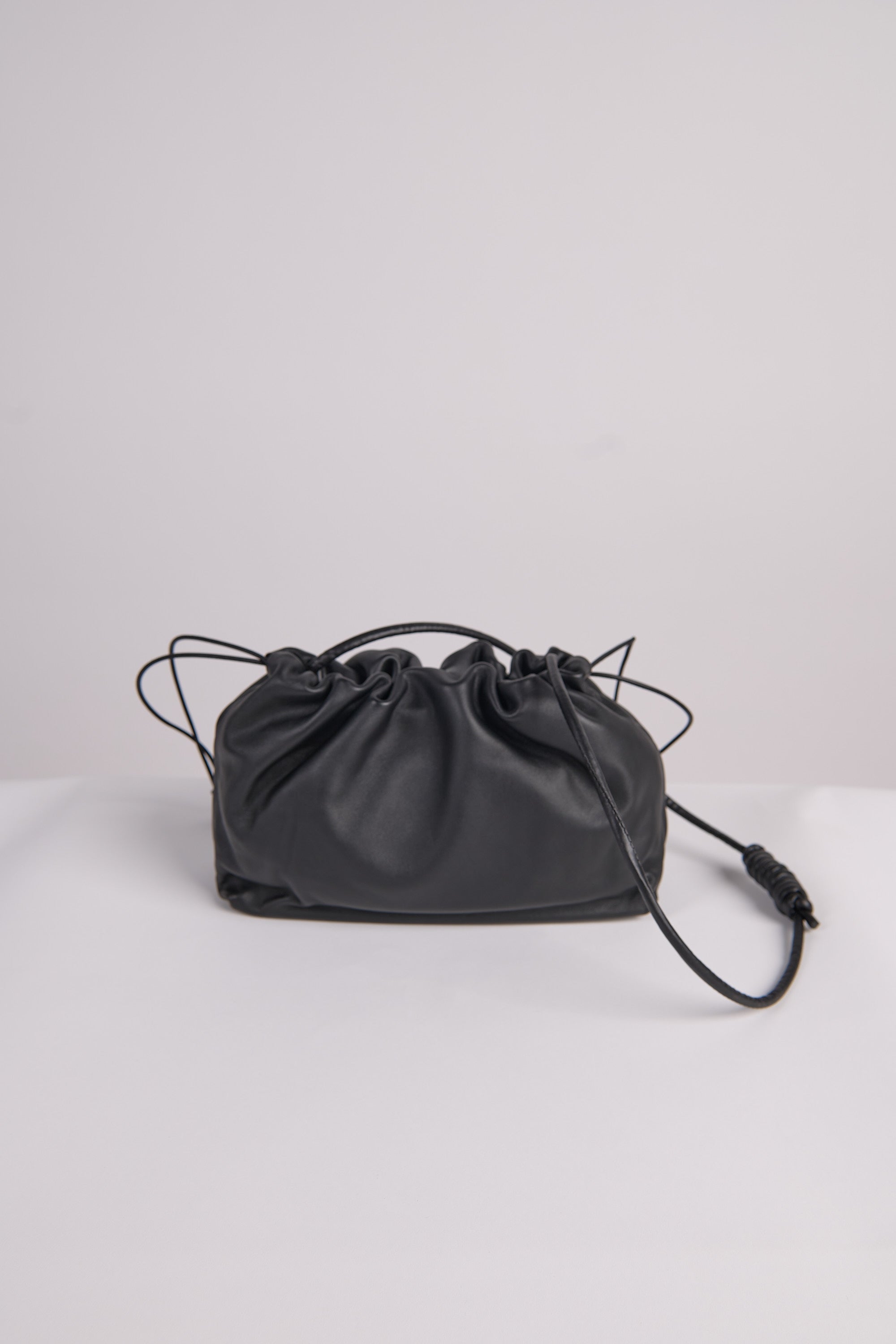 Soft Drawstring Bag - Black