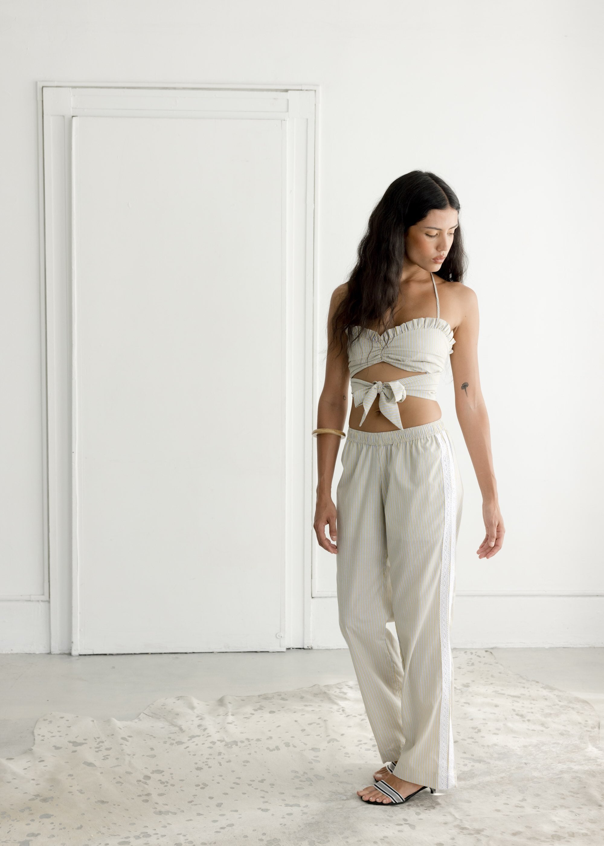 Cha Cha Bra - Marigold Stripe