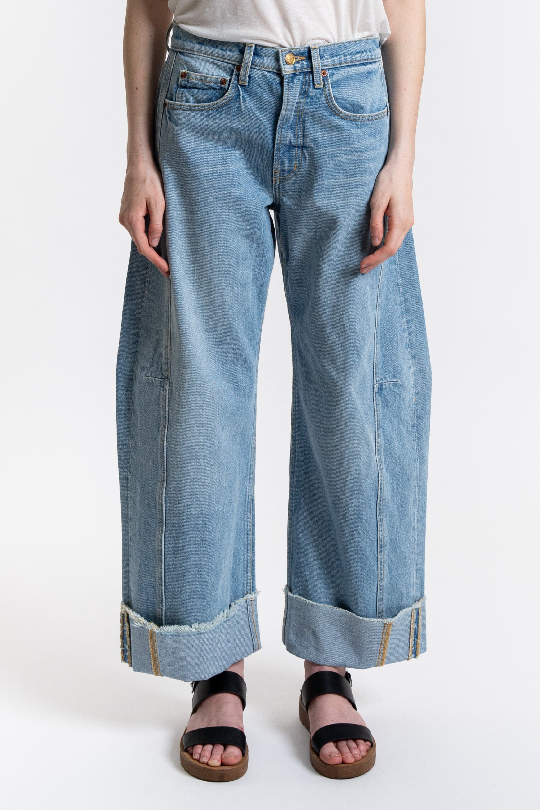 Relaxed Cuff Lasso Jean - Jac Wash