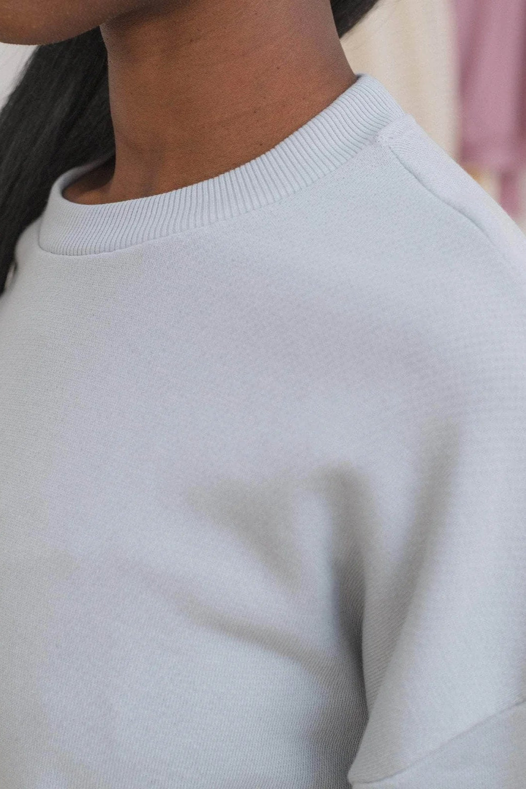 Rim Sweatshirt - Whitestone Blue