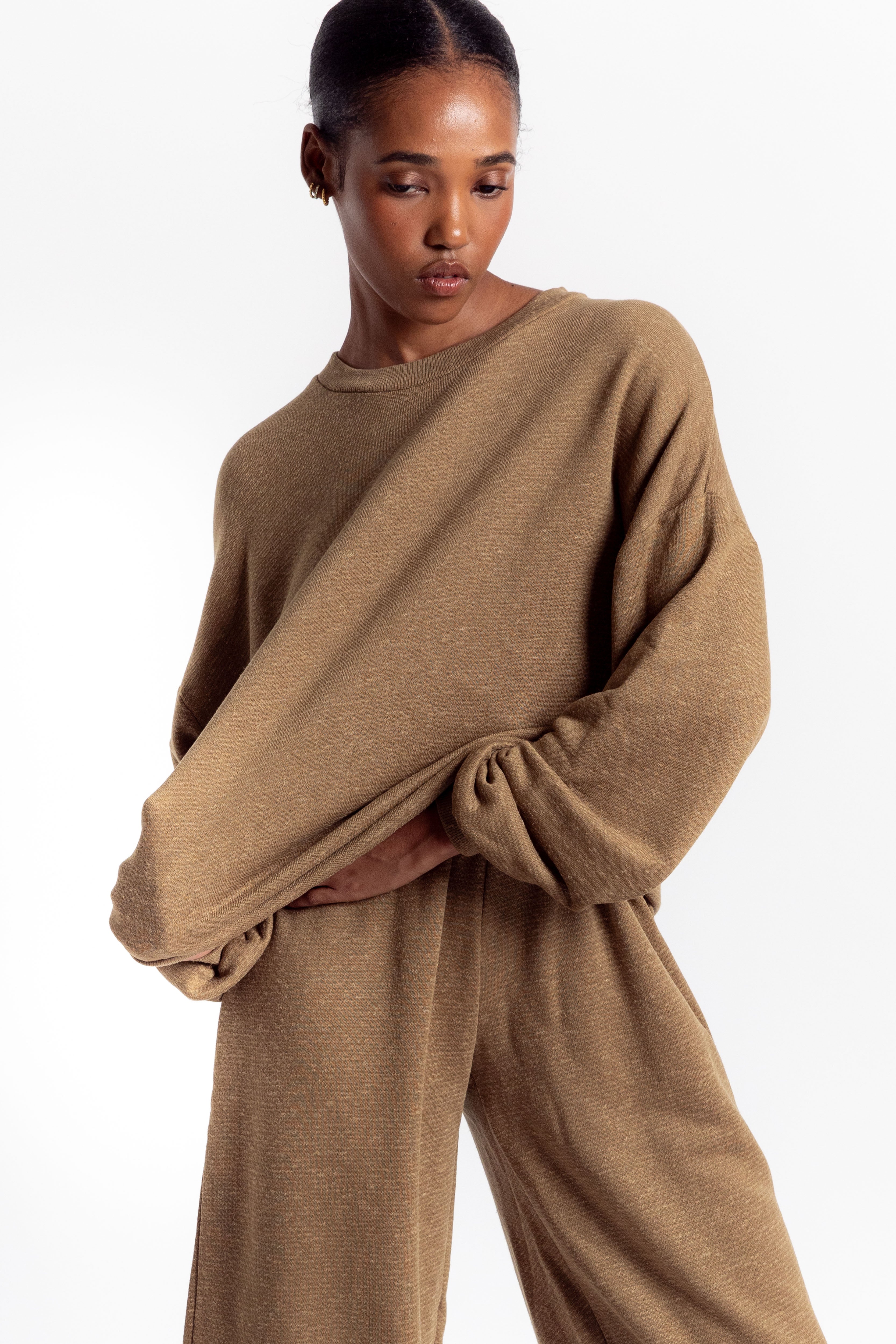 Rim Sweat Shirt - Stome Green