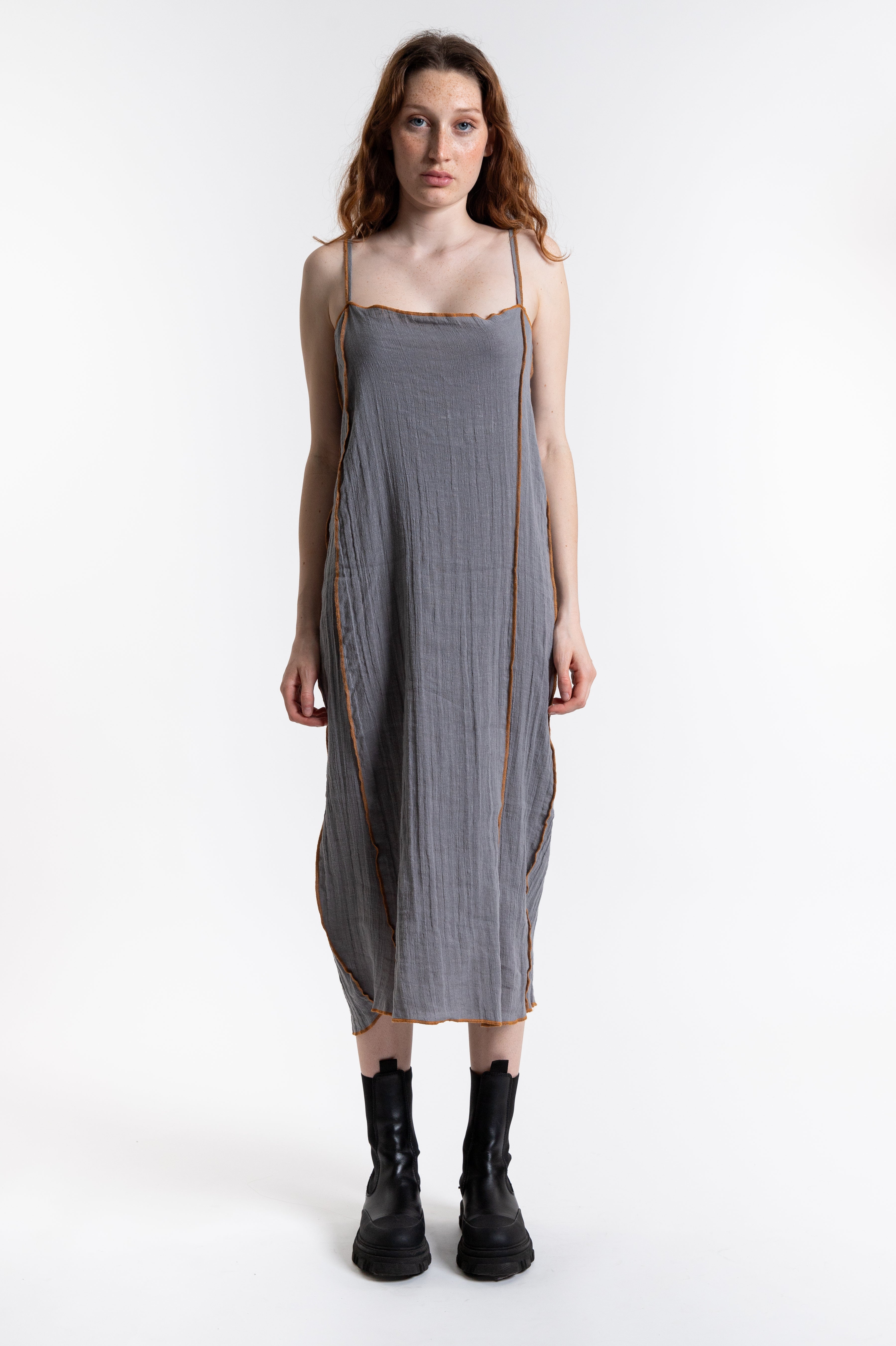 Shok Slip Dress - Bayon Grey