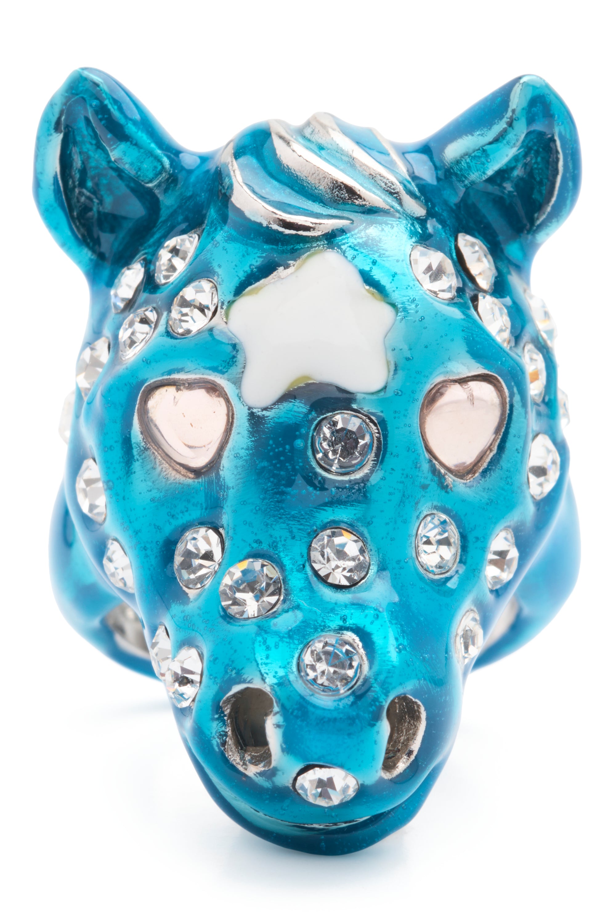Baby Pony Ring - Turquoise Freckle
