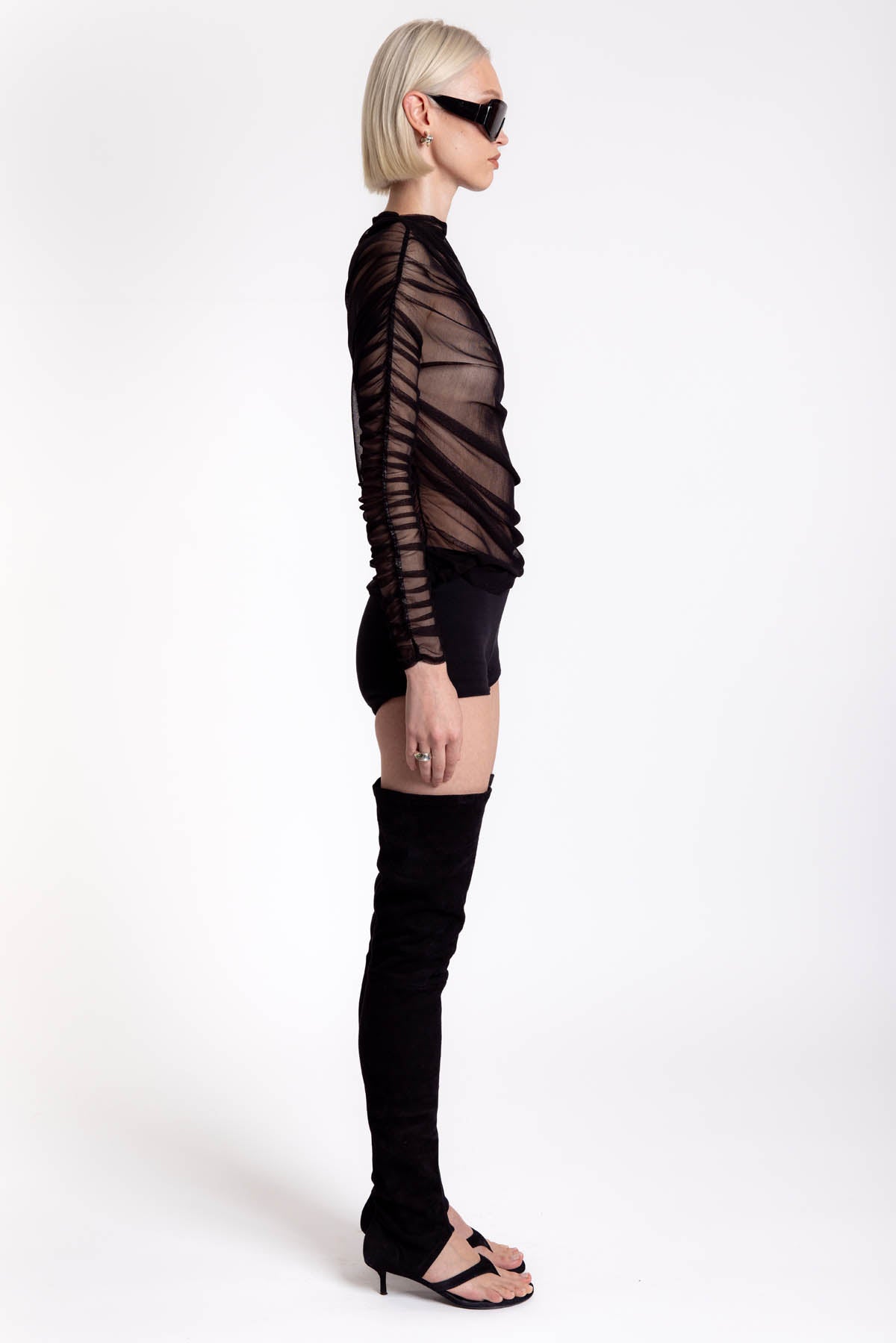 Nettle L/S Top - Black