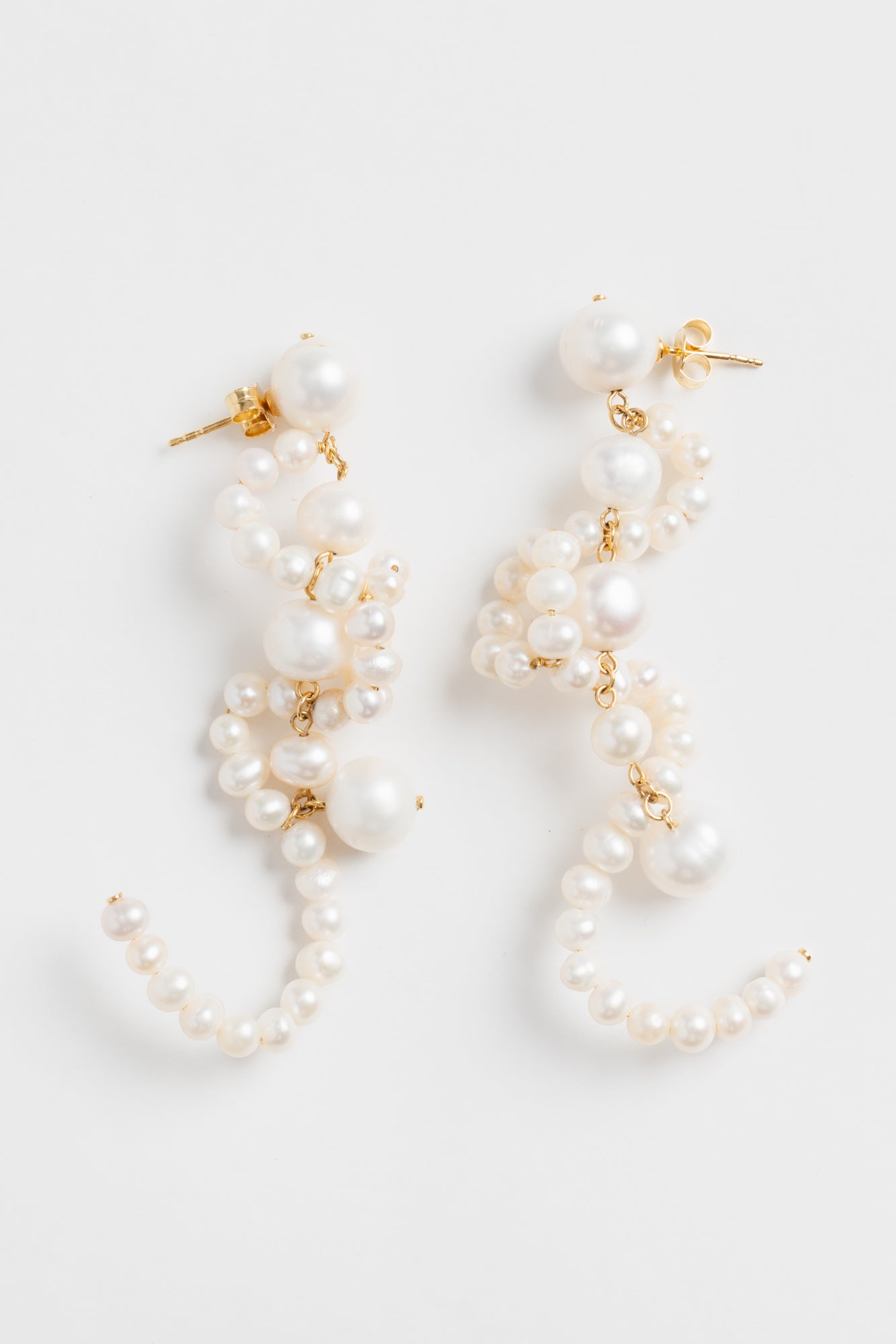 The Mist Earrings - 18ct Gold Plated