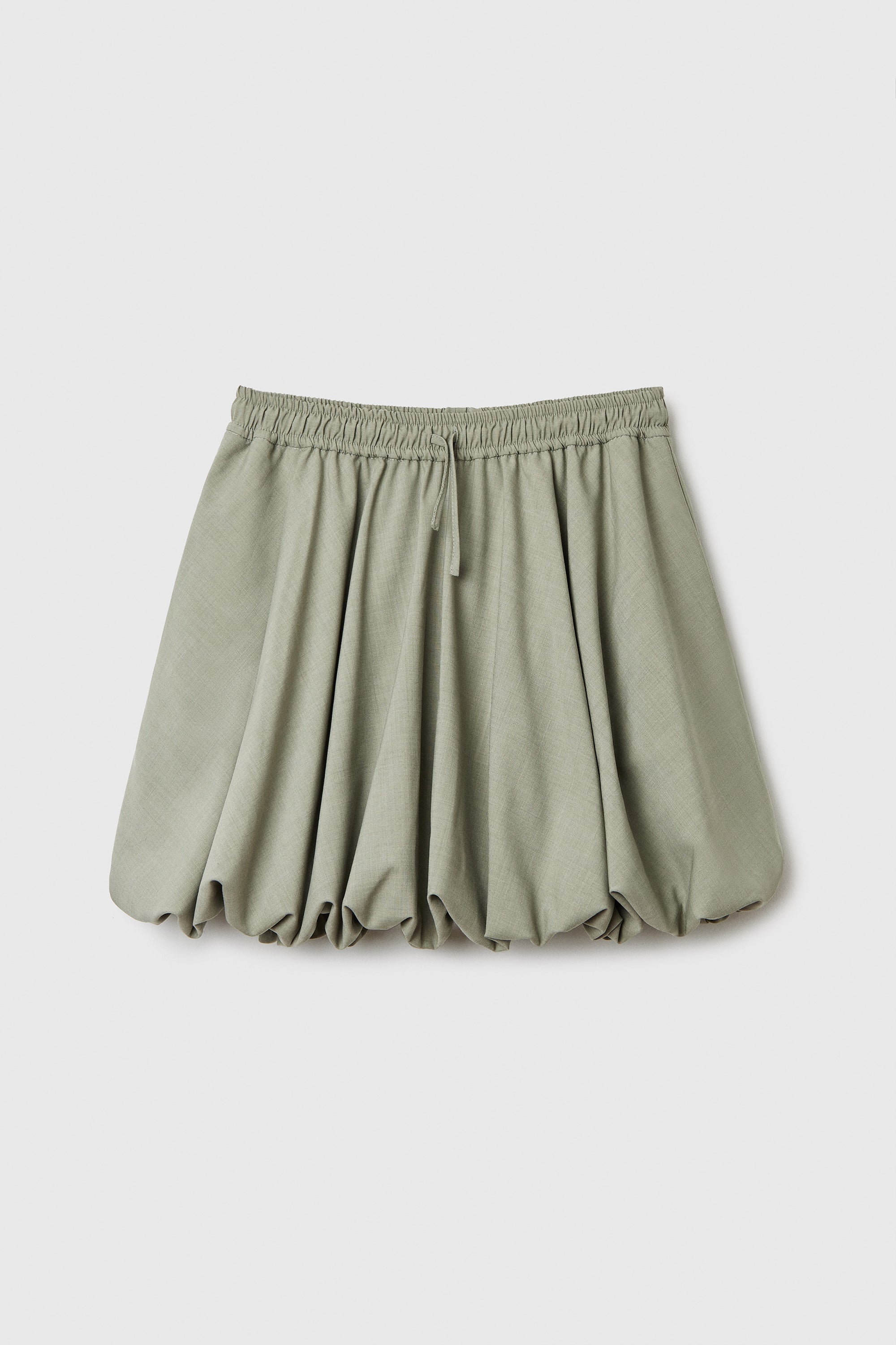 Balloon Mini Skirt - Salvia