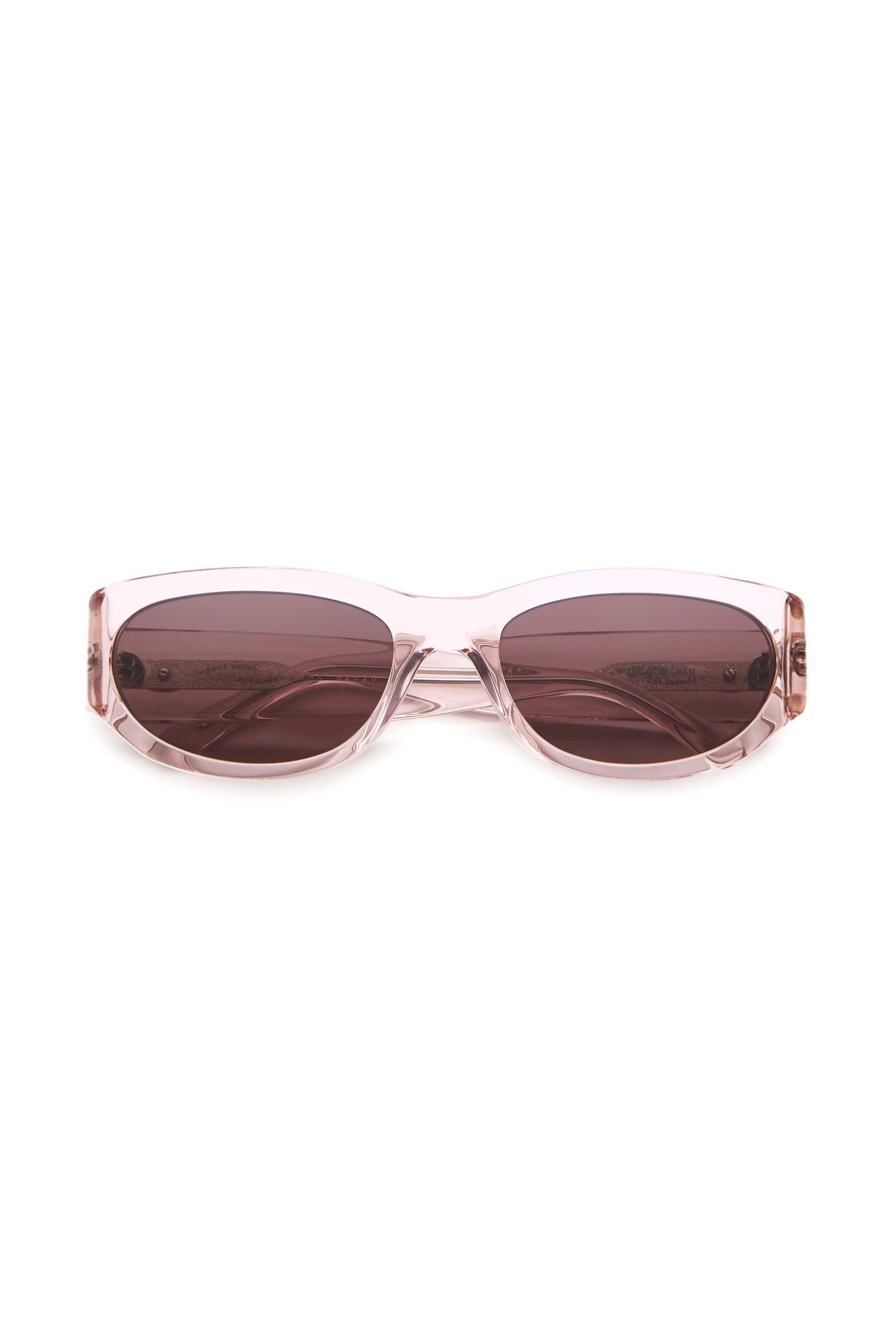 The Funk Punk - Crystal Rose Frame & Plum Lens