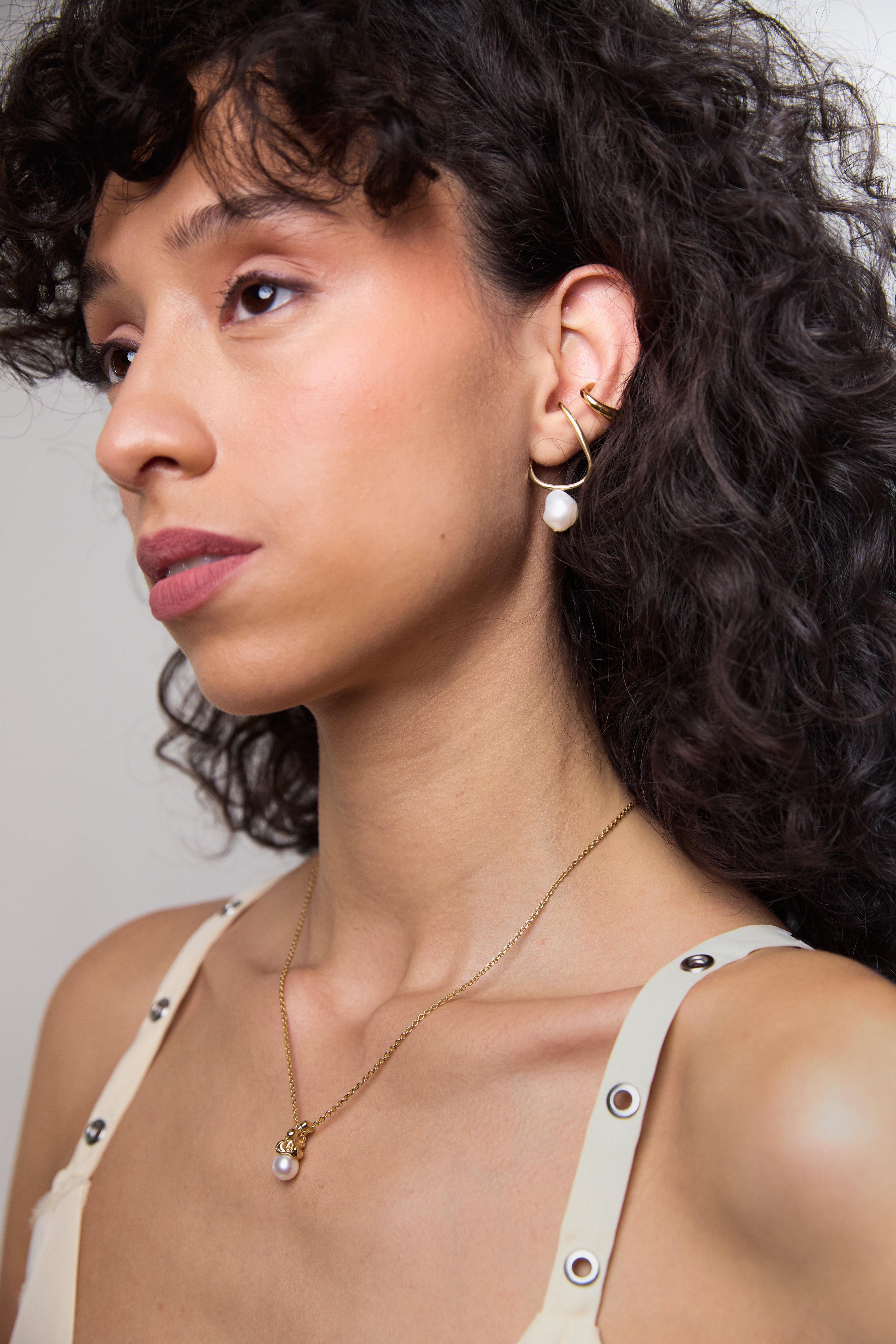 Vero Ear Cuff - 14K Gold Plated Bronze