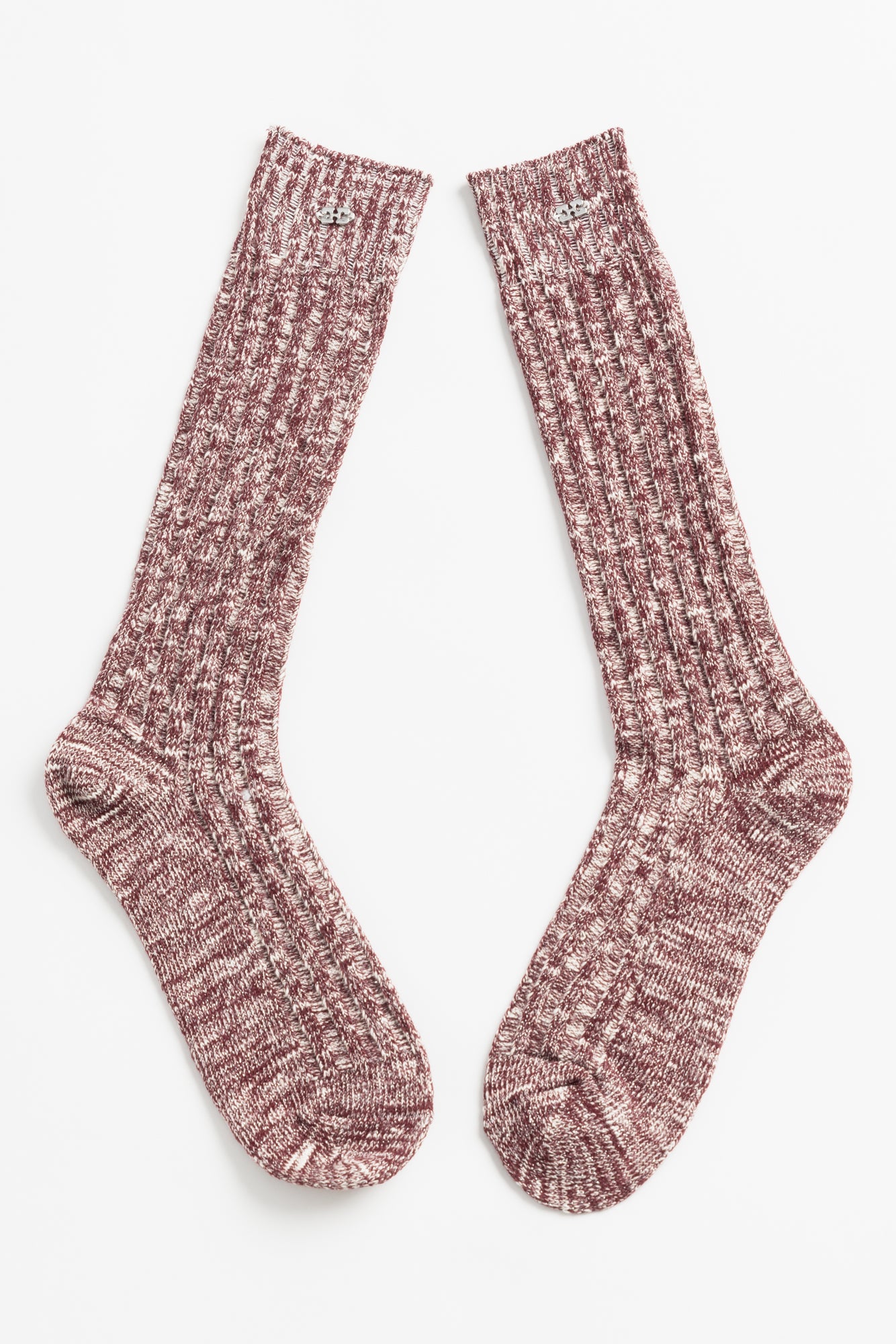 Chunky Socks - Dark Burgundy
