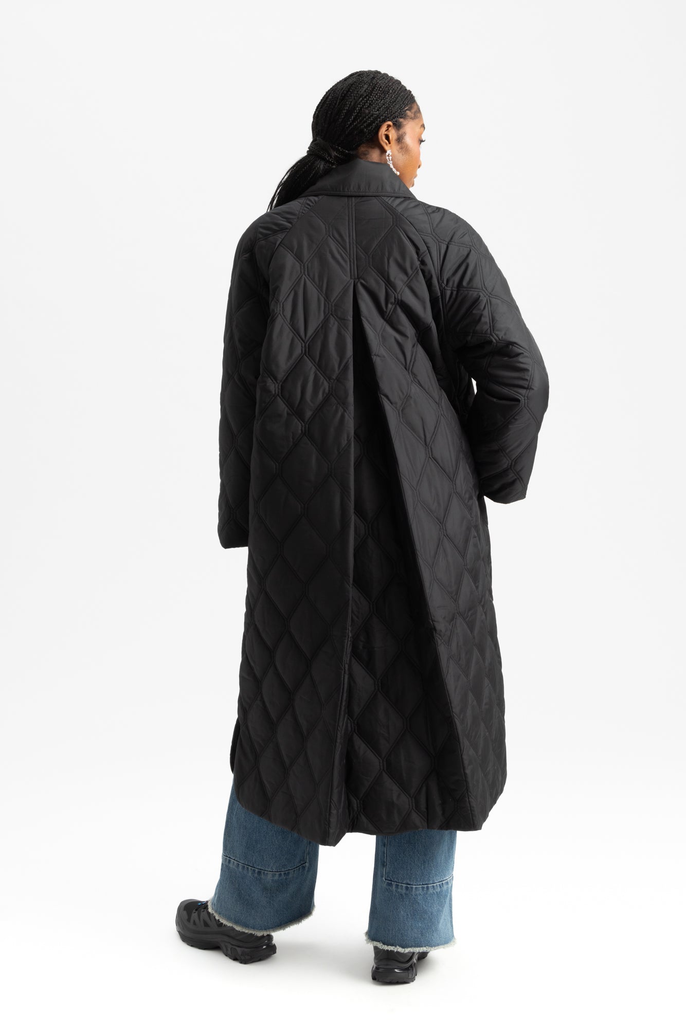 Quilt Coat - Black