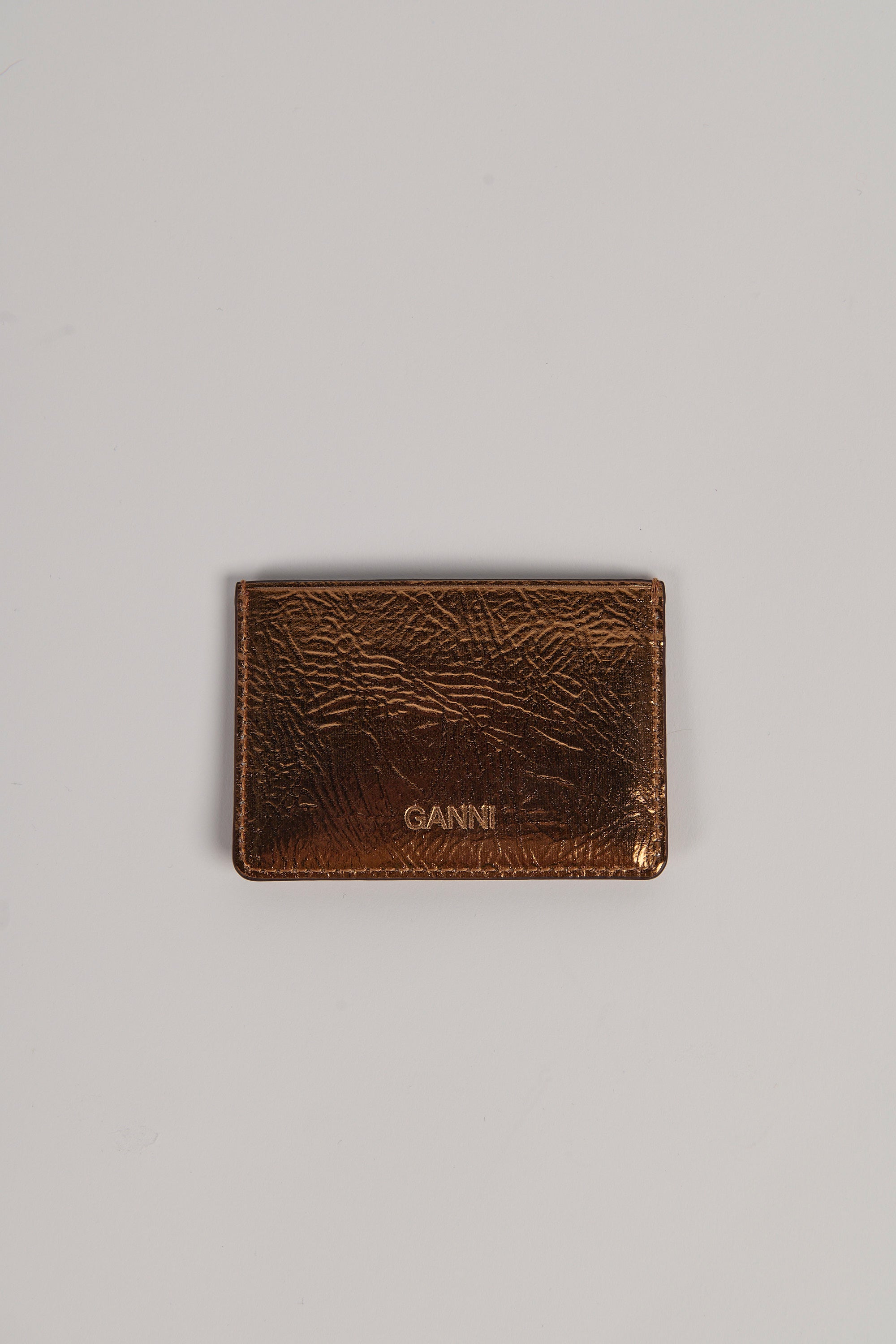 Metallic Bou Card Holder - Bronze