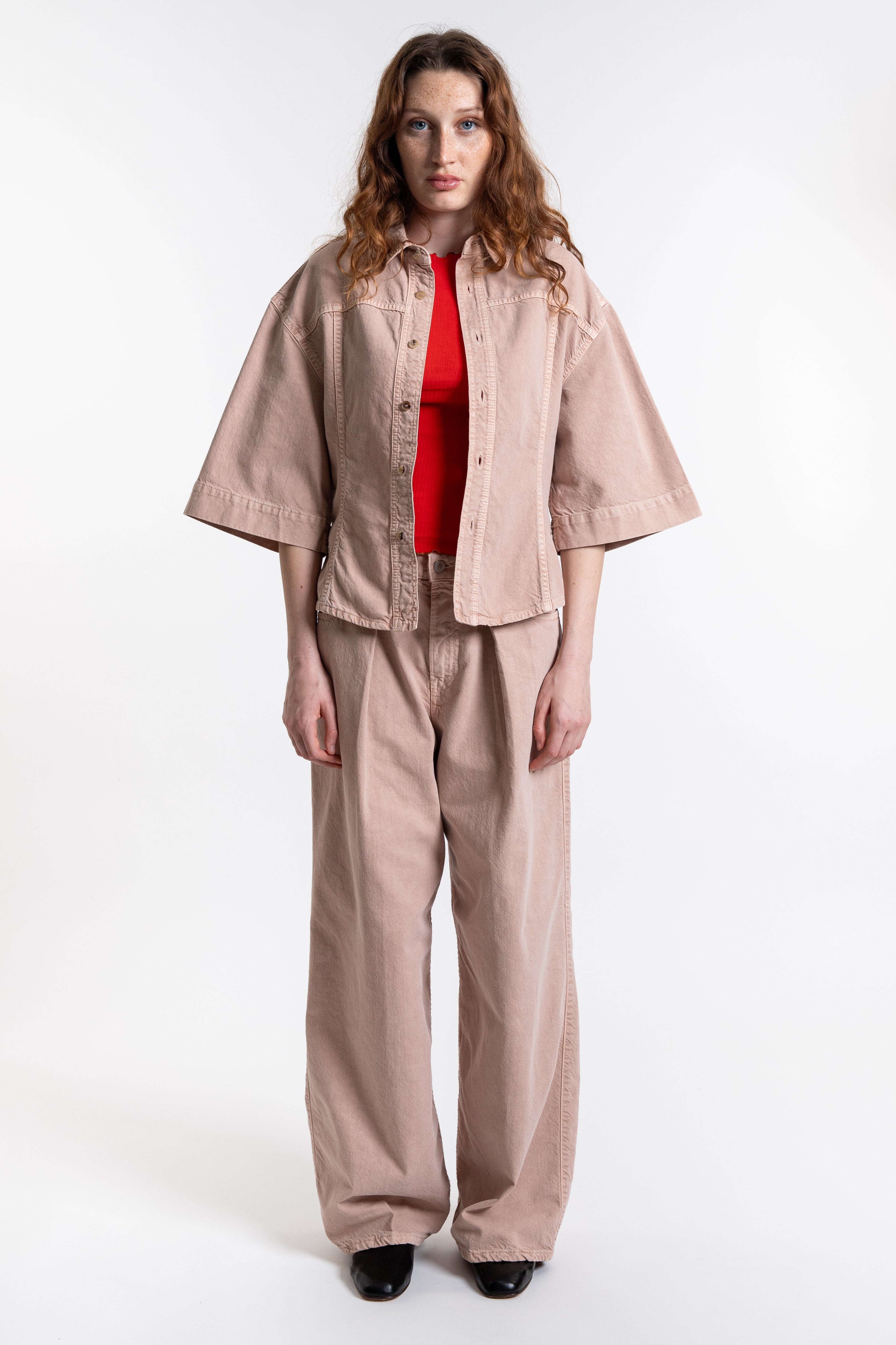 Lilas Twill 45 Top - Skin