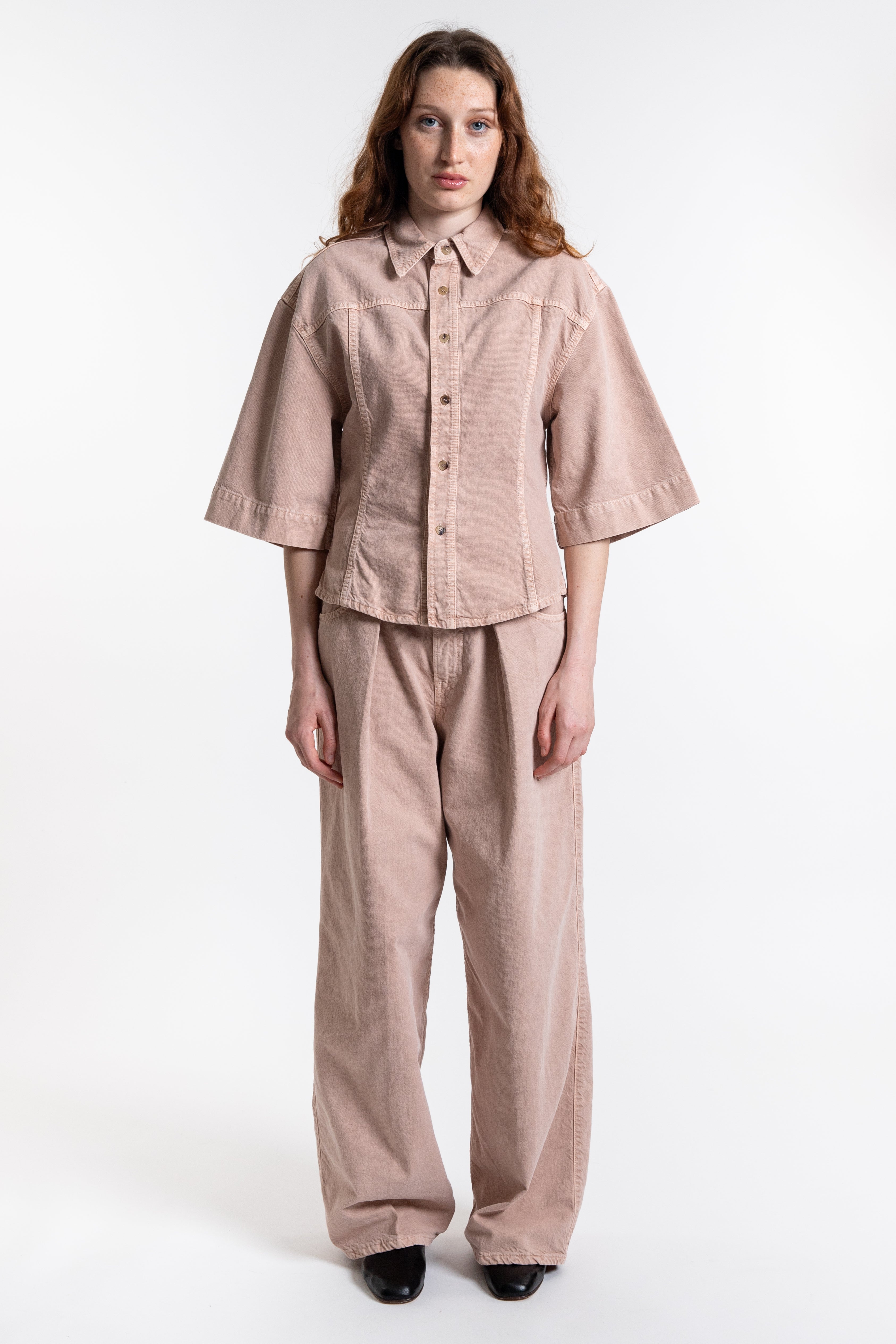 Lilas Twill 45 Top - Skin