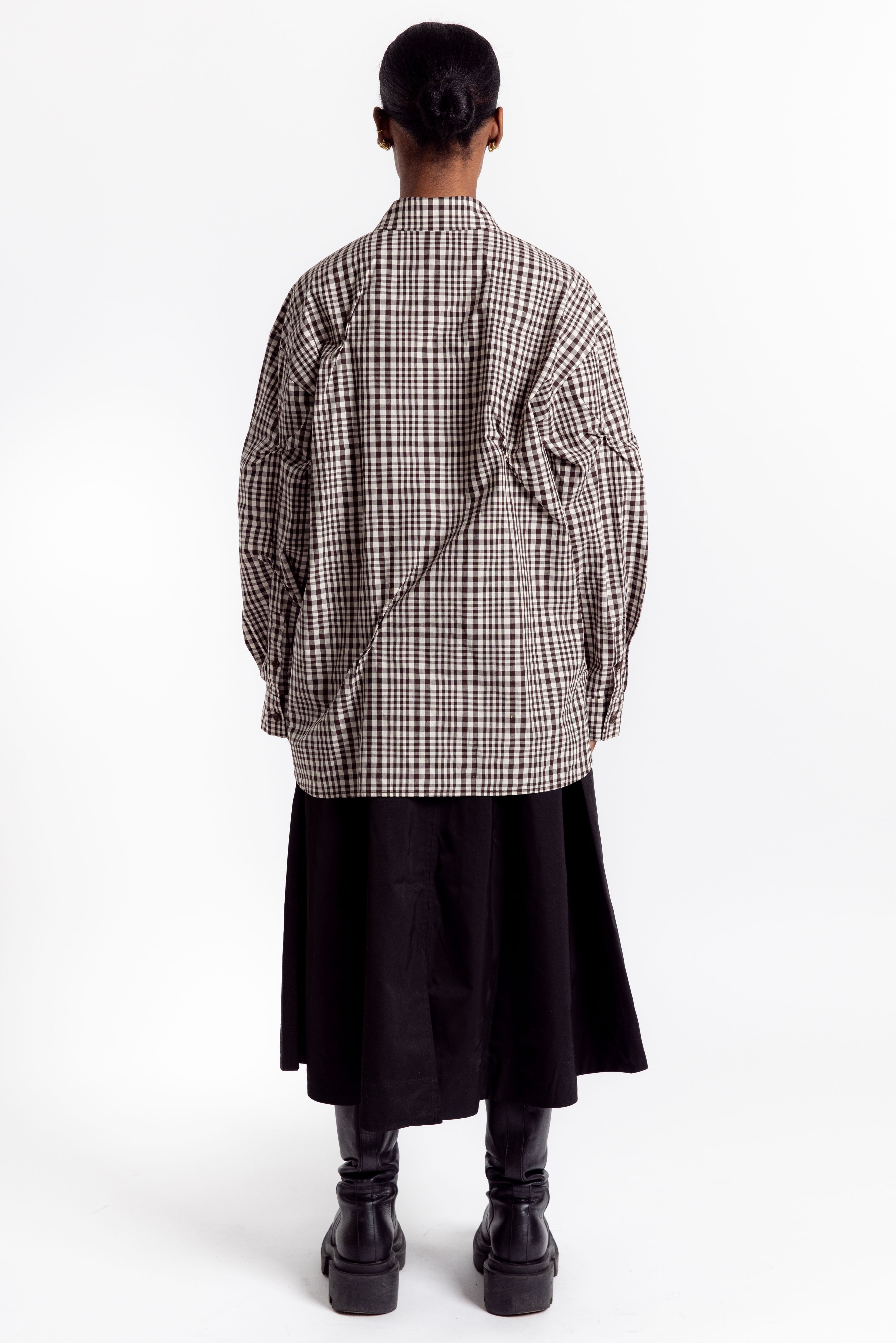 Bibi Shirt - Brown Check