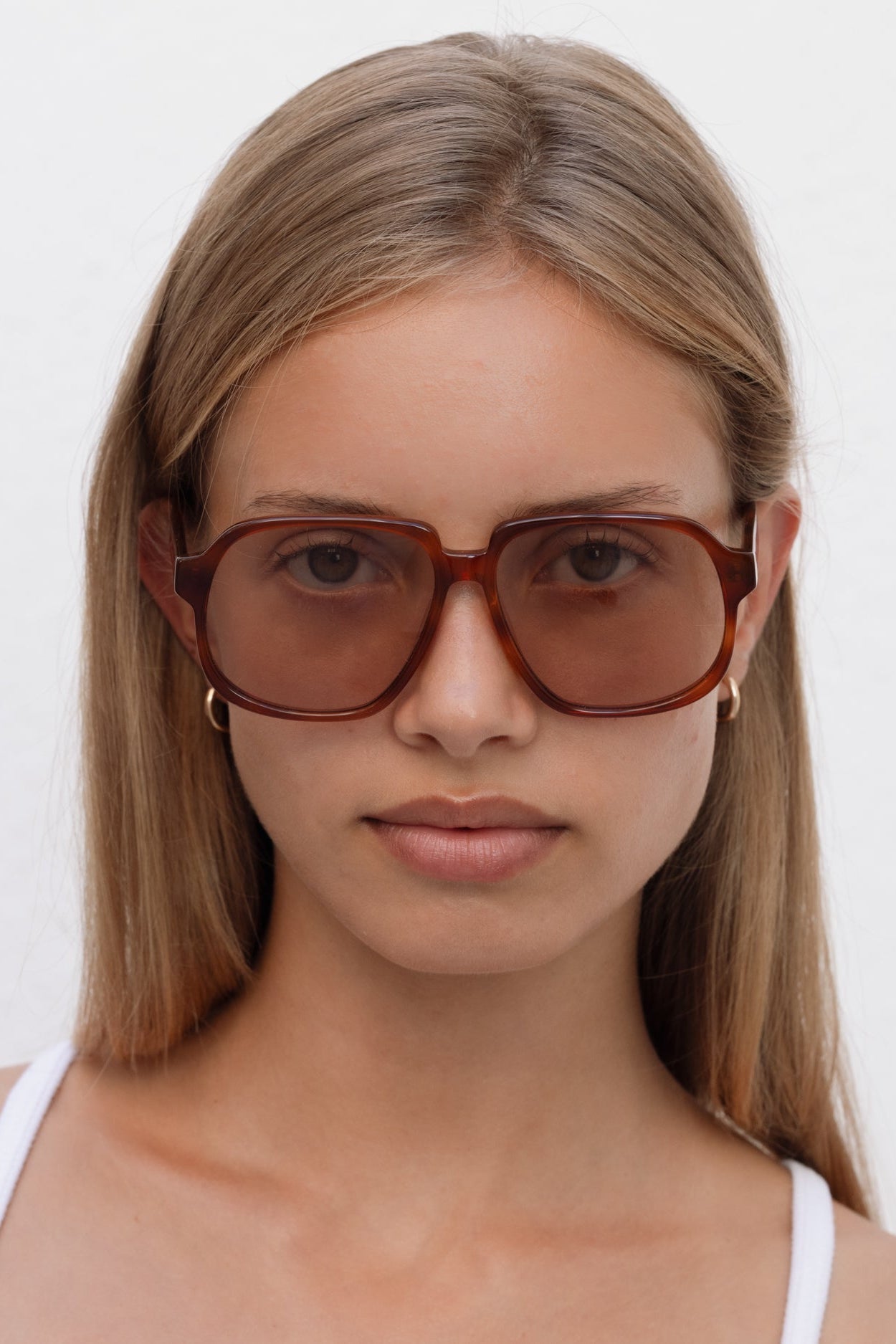 Delphine Sunglasses - Chestnut