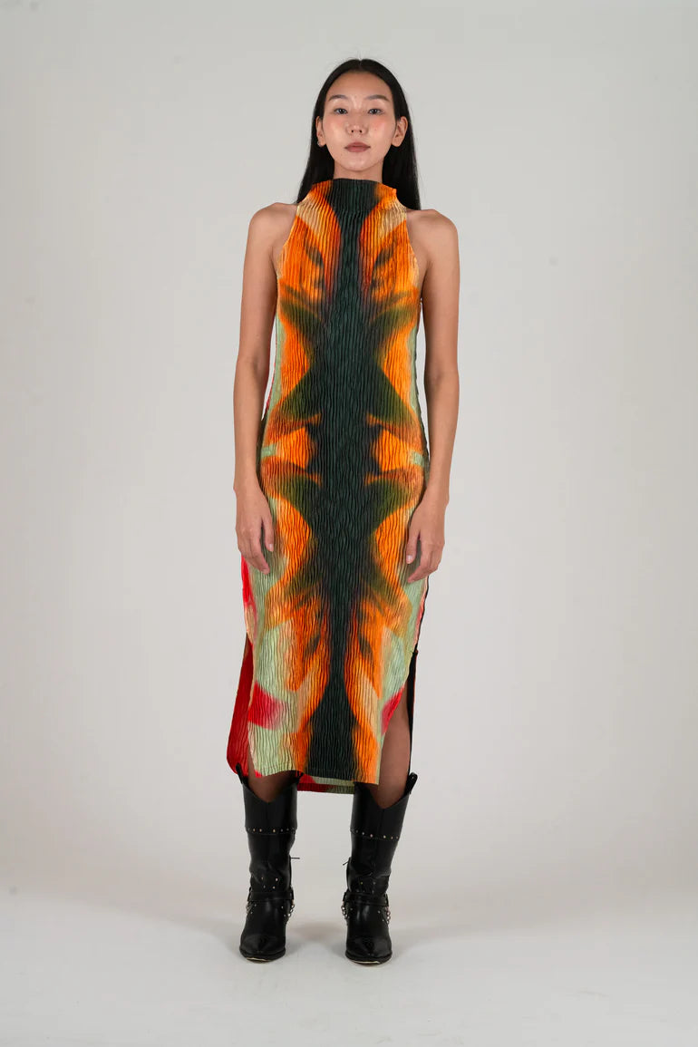 Wave Tank Dress - Rainbow Serpent