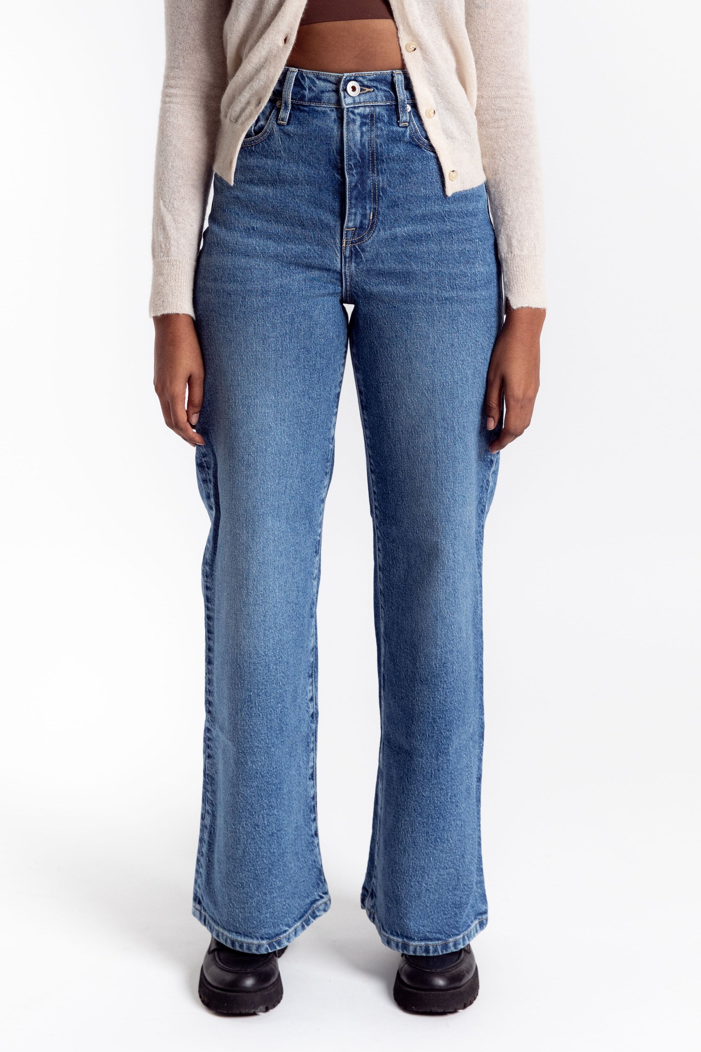 Ellie High Wide Leg Jean - Destiny