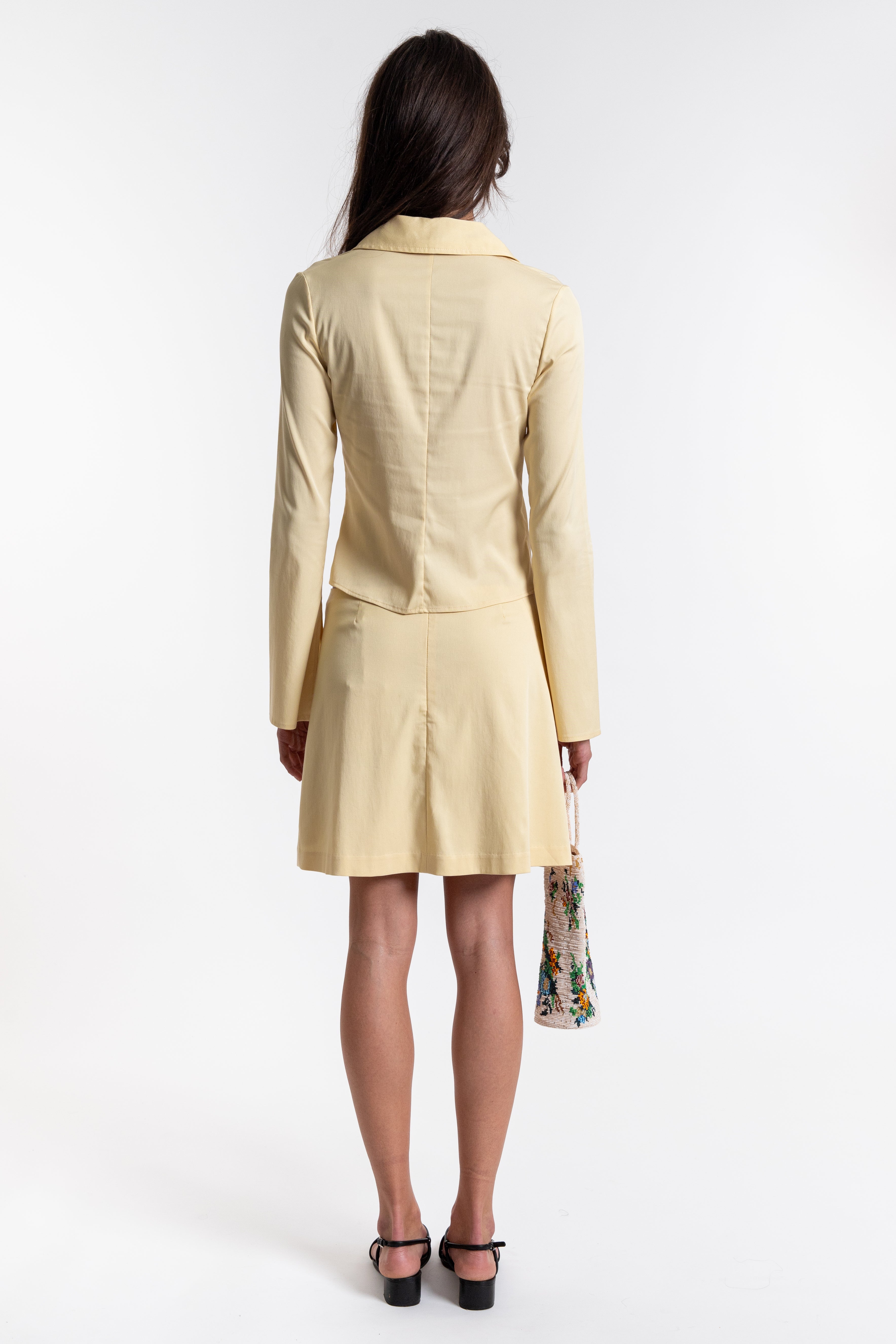 Receipt Skirt - Blonde