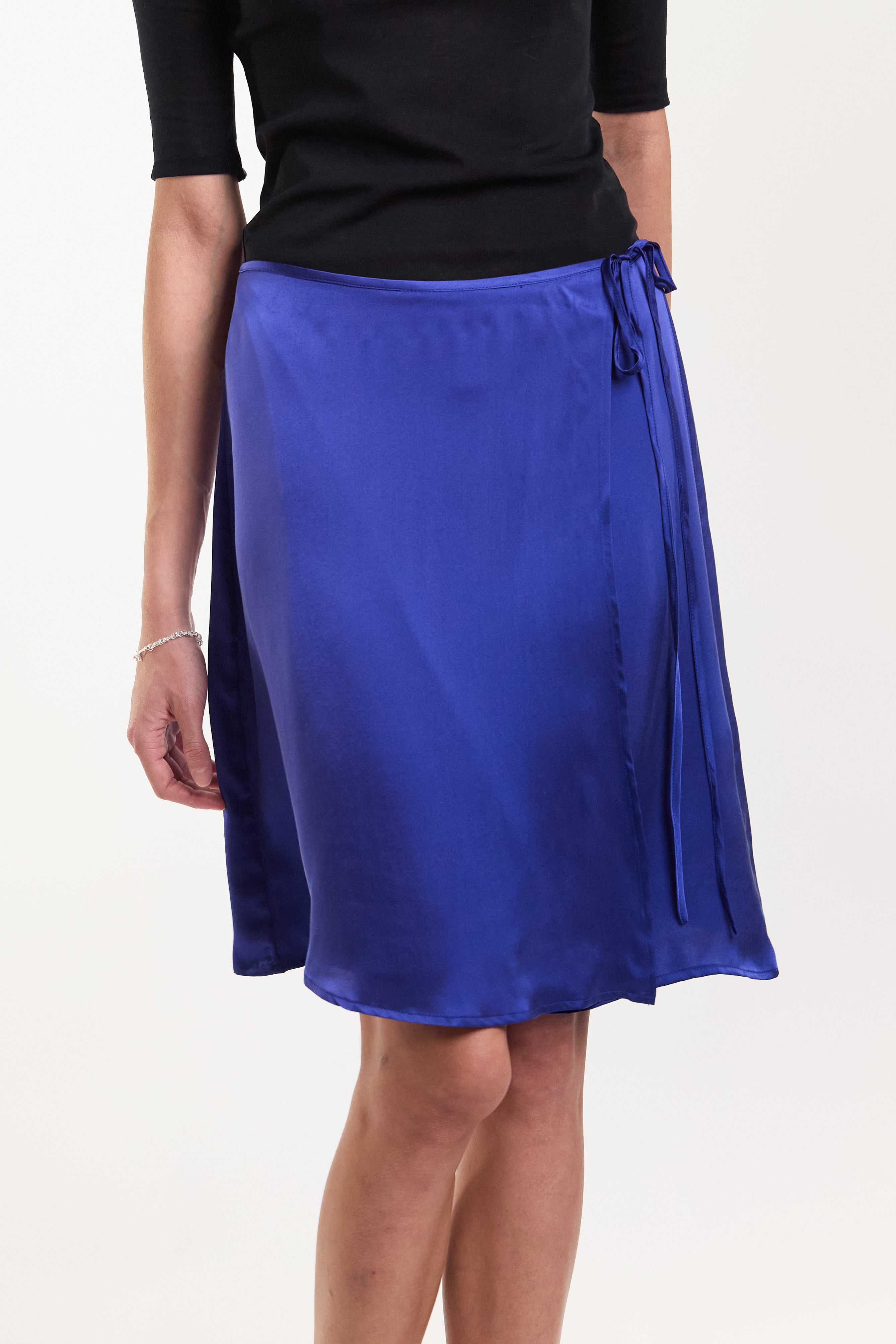 Axis Wrap Skirt - Hydro