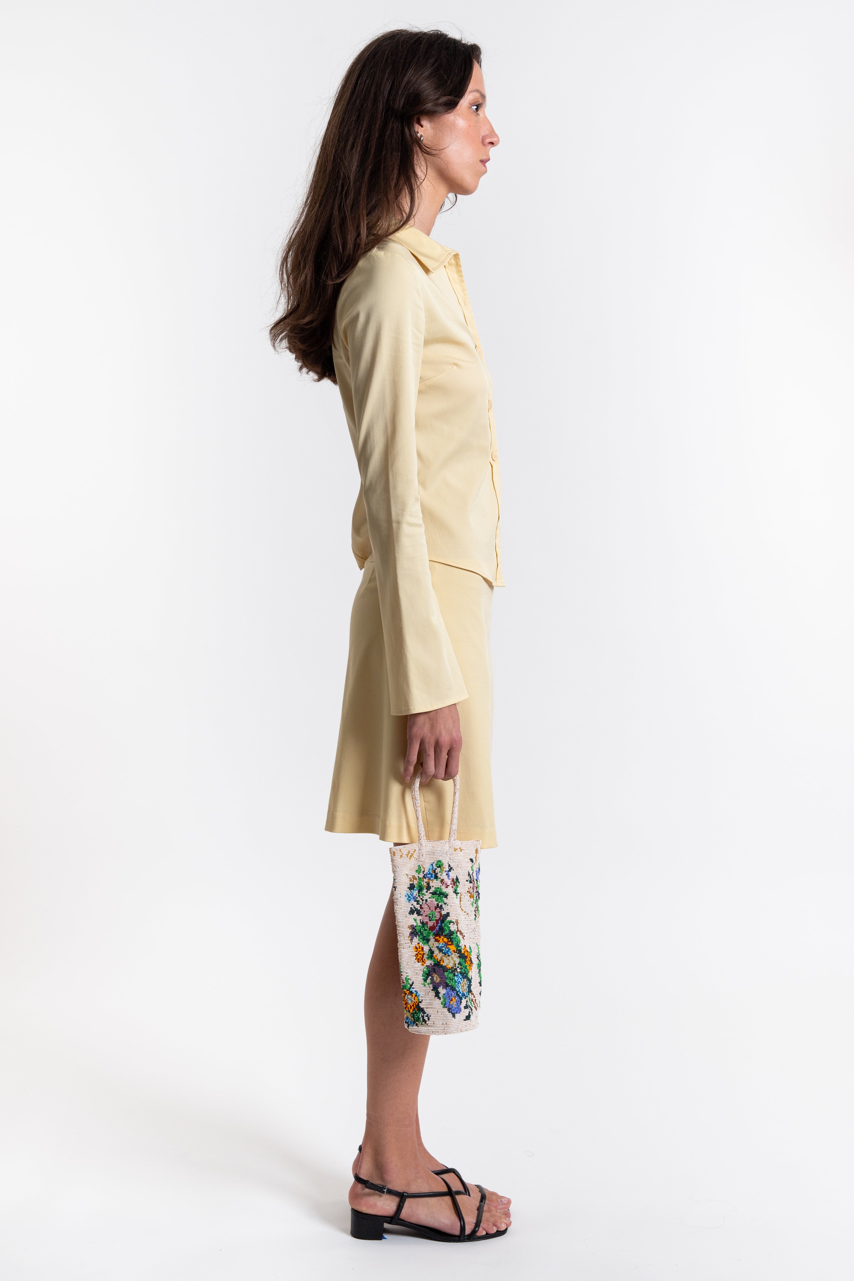 Receipt Skirt - Blonde