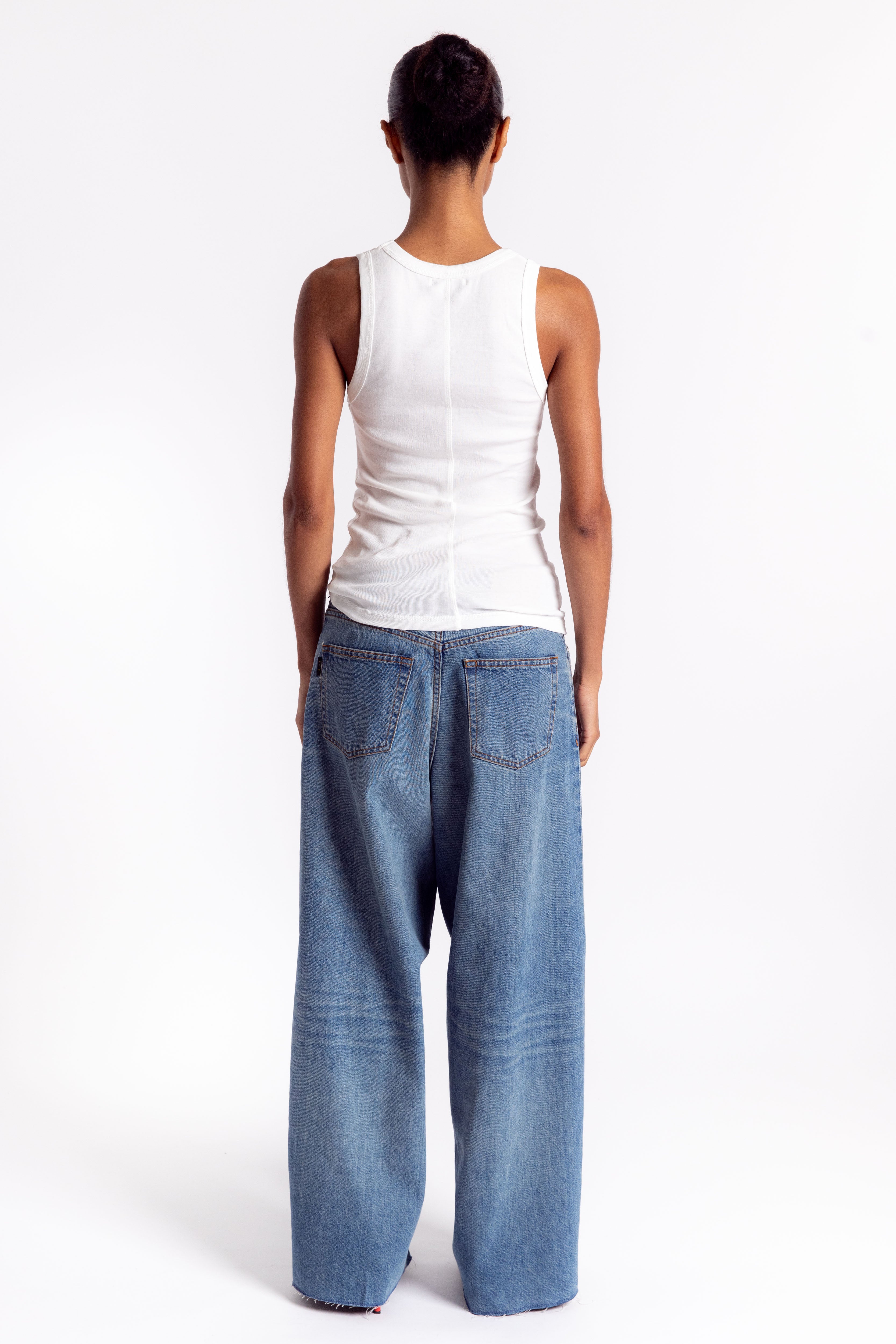 Organic Cotton Singlet - White