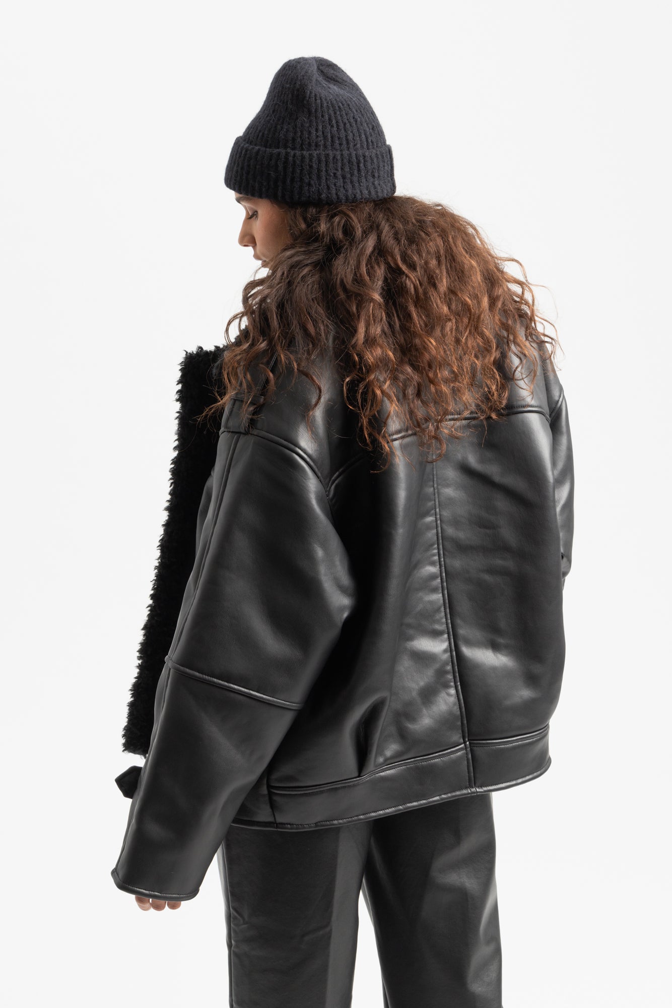 Brooklyn Aviator Jacket - Black