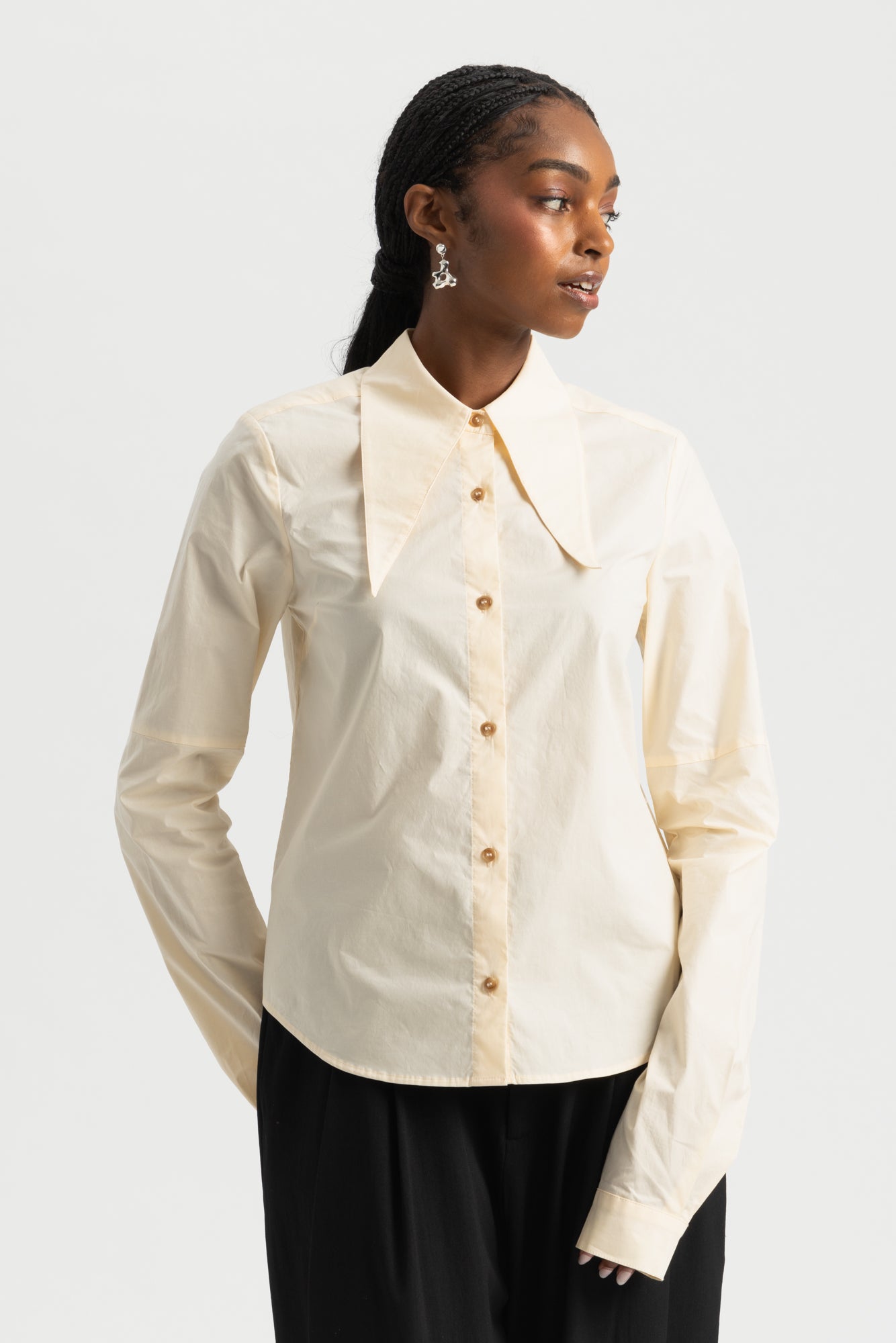 Cyprus Sleeve Shirt - Vanilla