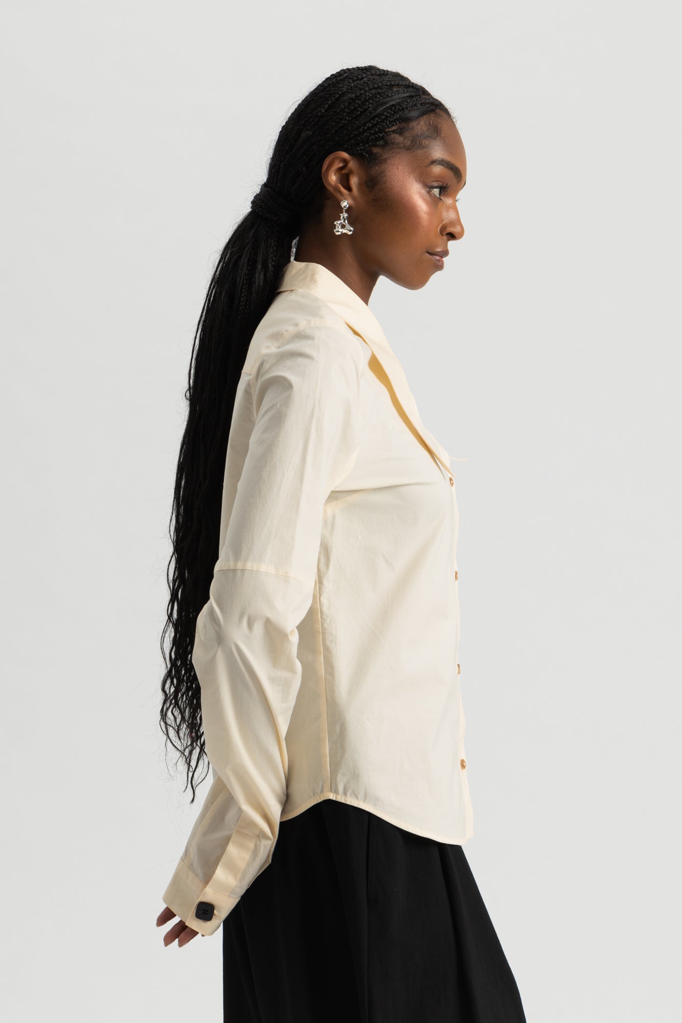 Cyprus Sleeve Shirt - Vanilla