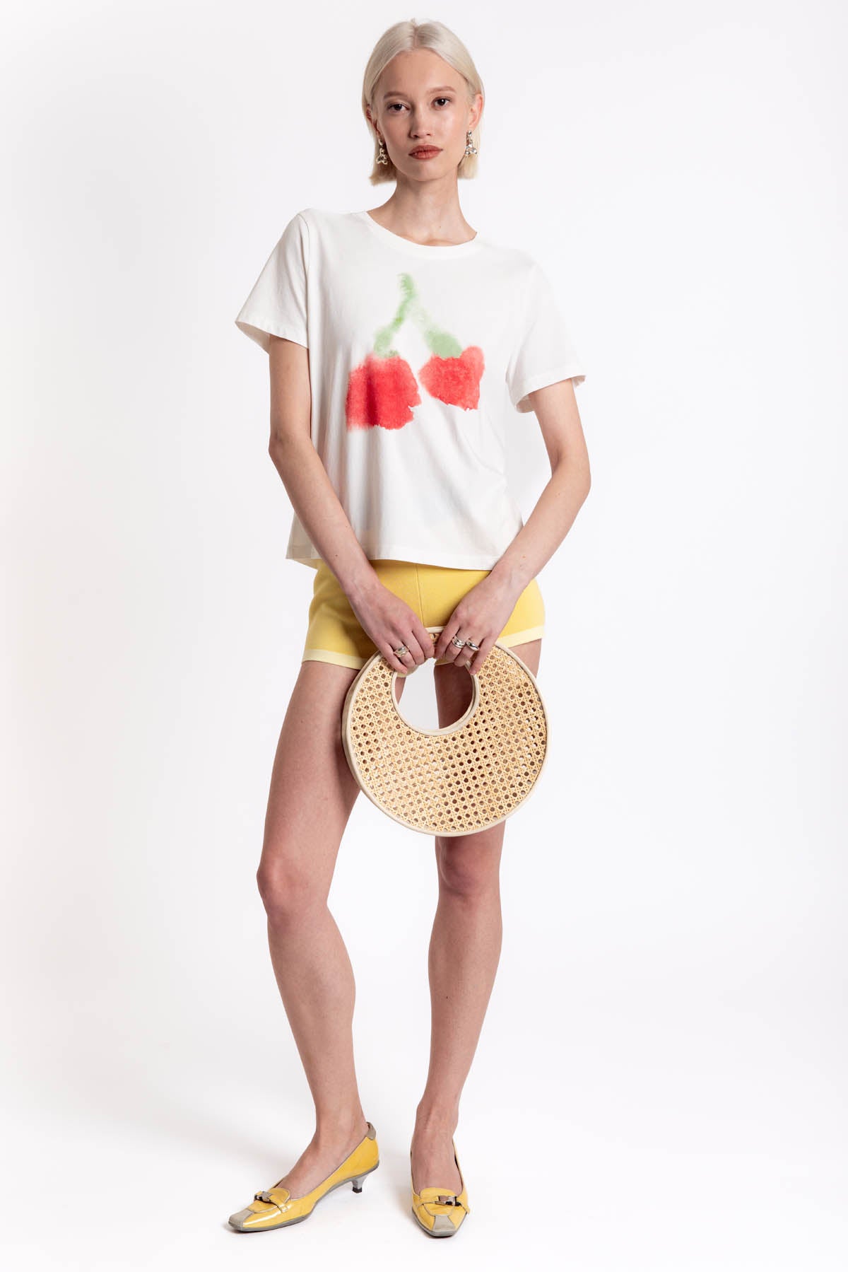 Anouk Bag - Cream Rattan