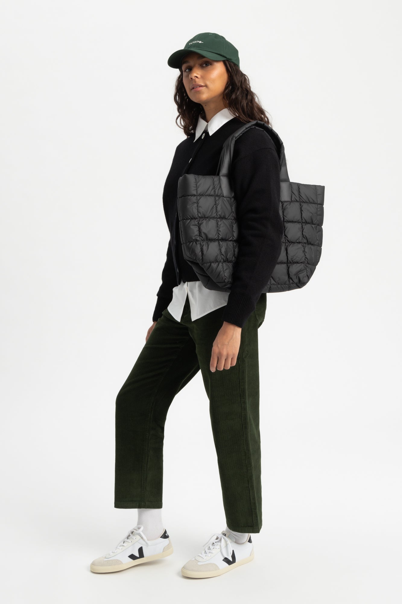 Corduroy Nele Pants - Bottle Green