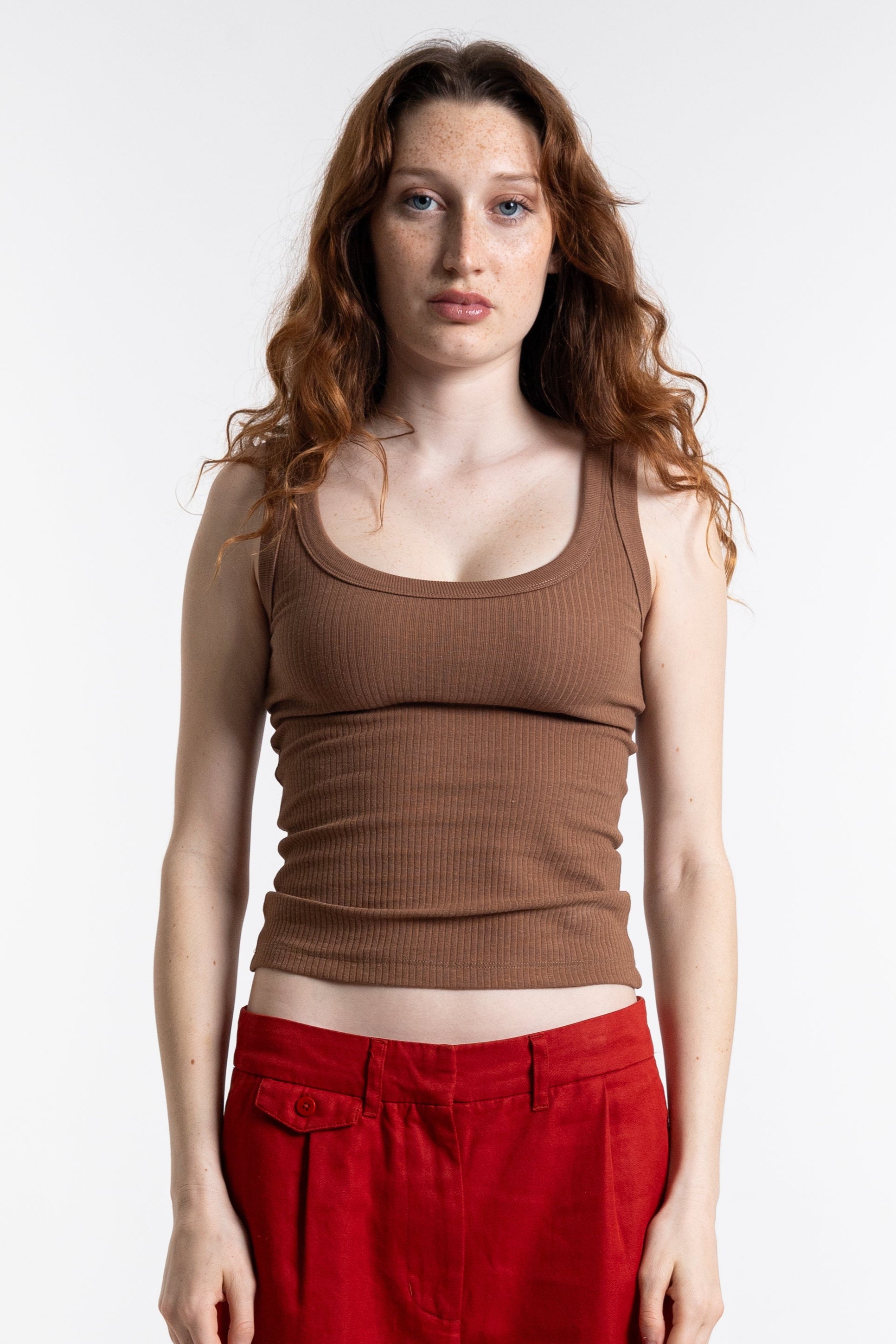 Otter Hemp Julia Top - Brown