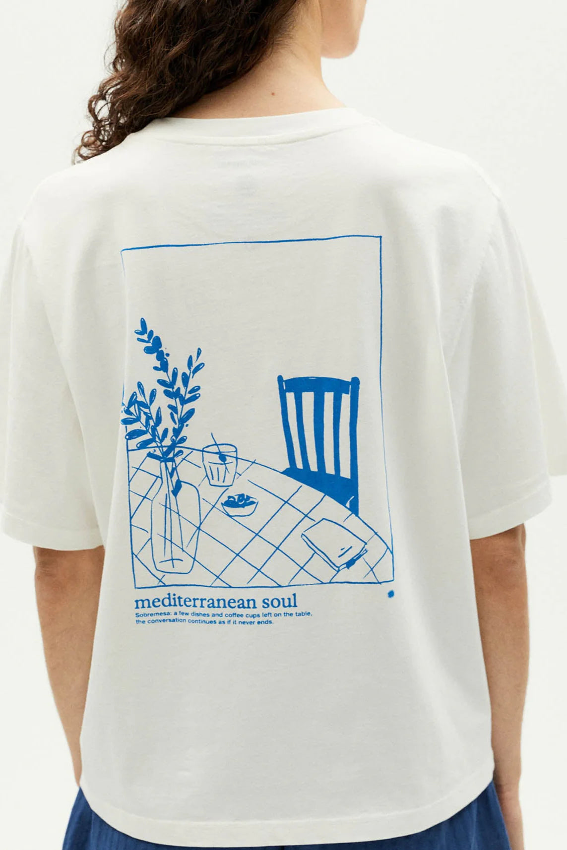 Sobremesa Lucia Tee - White