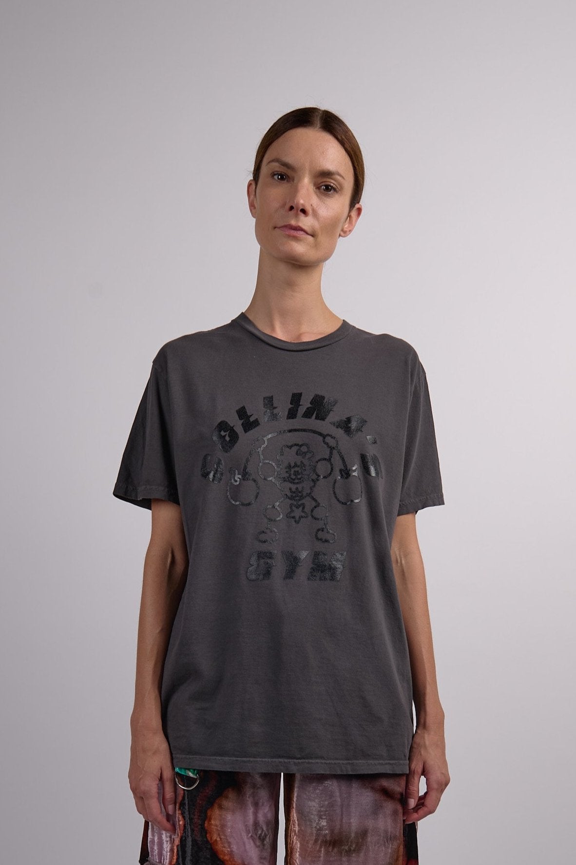 Graphic Tee - CS Gym Worn Black