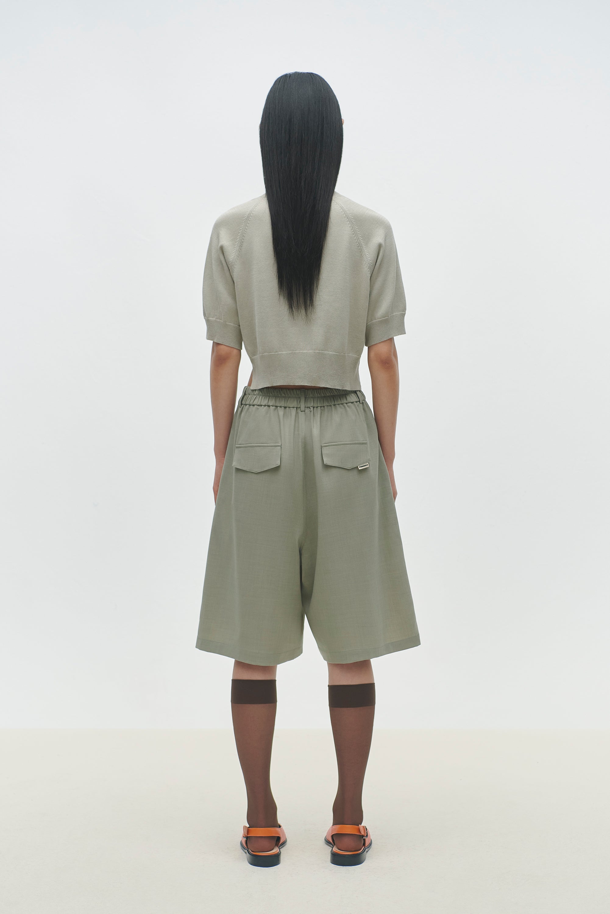 Tailoring Bermuda Short - Salvia