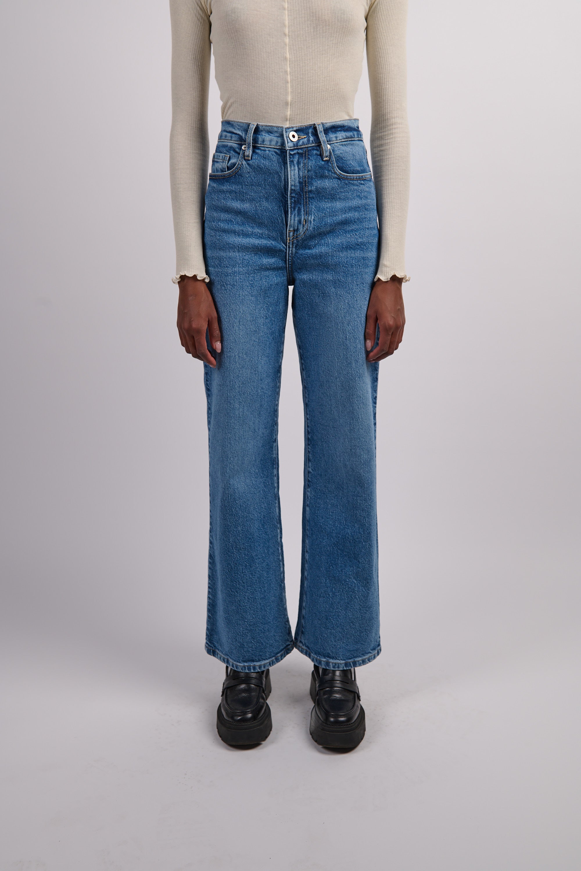 Ellie High Wide Leg Jean - Destiny
