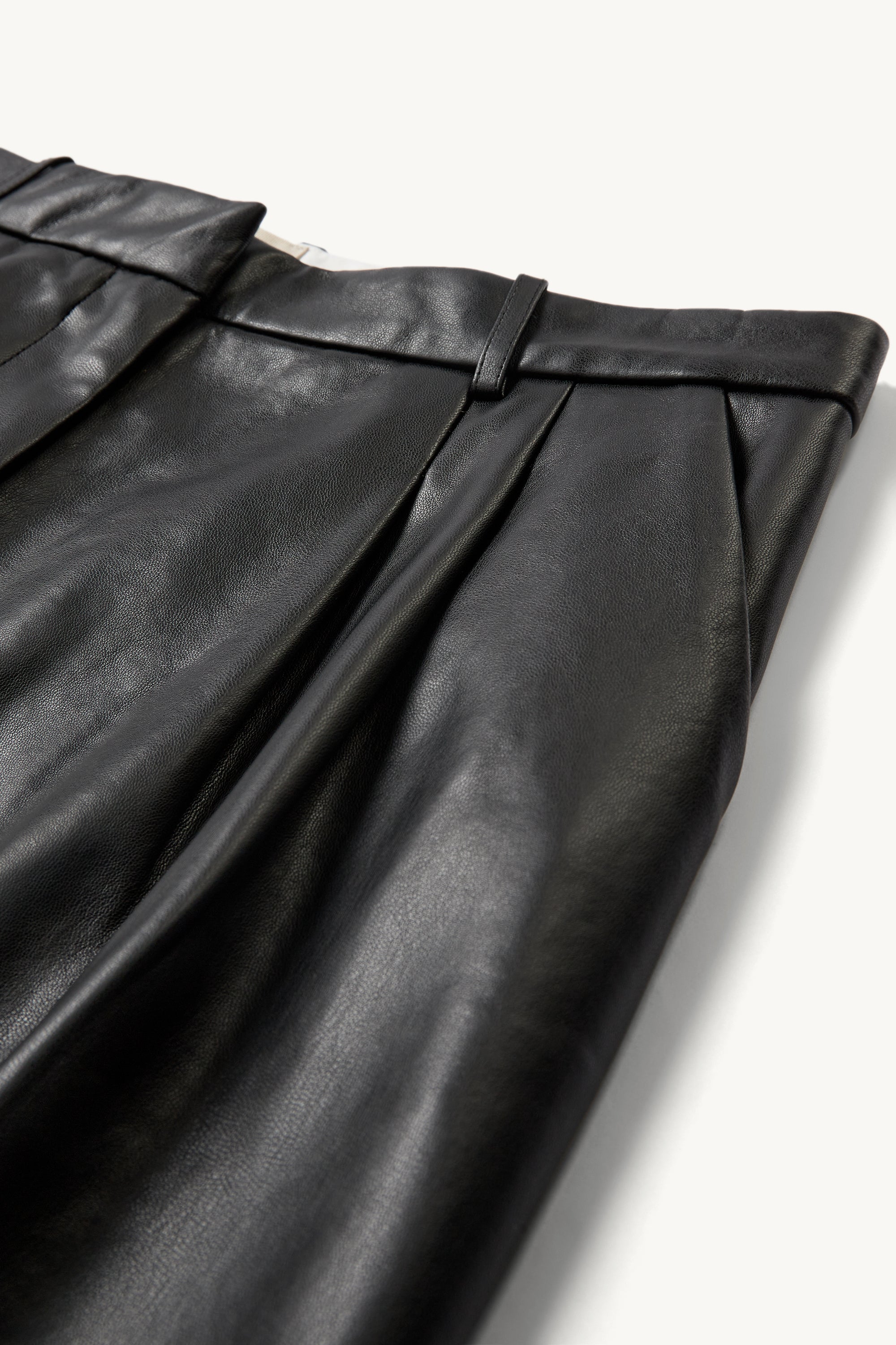 Brooklyn Pleat Pants - Black