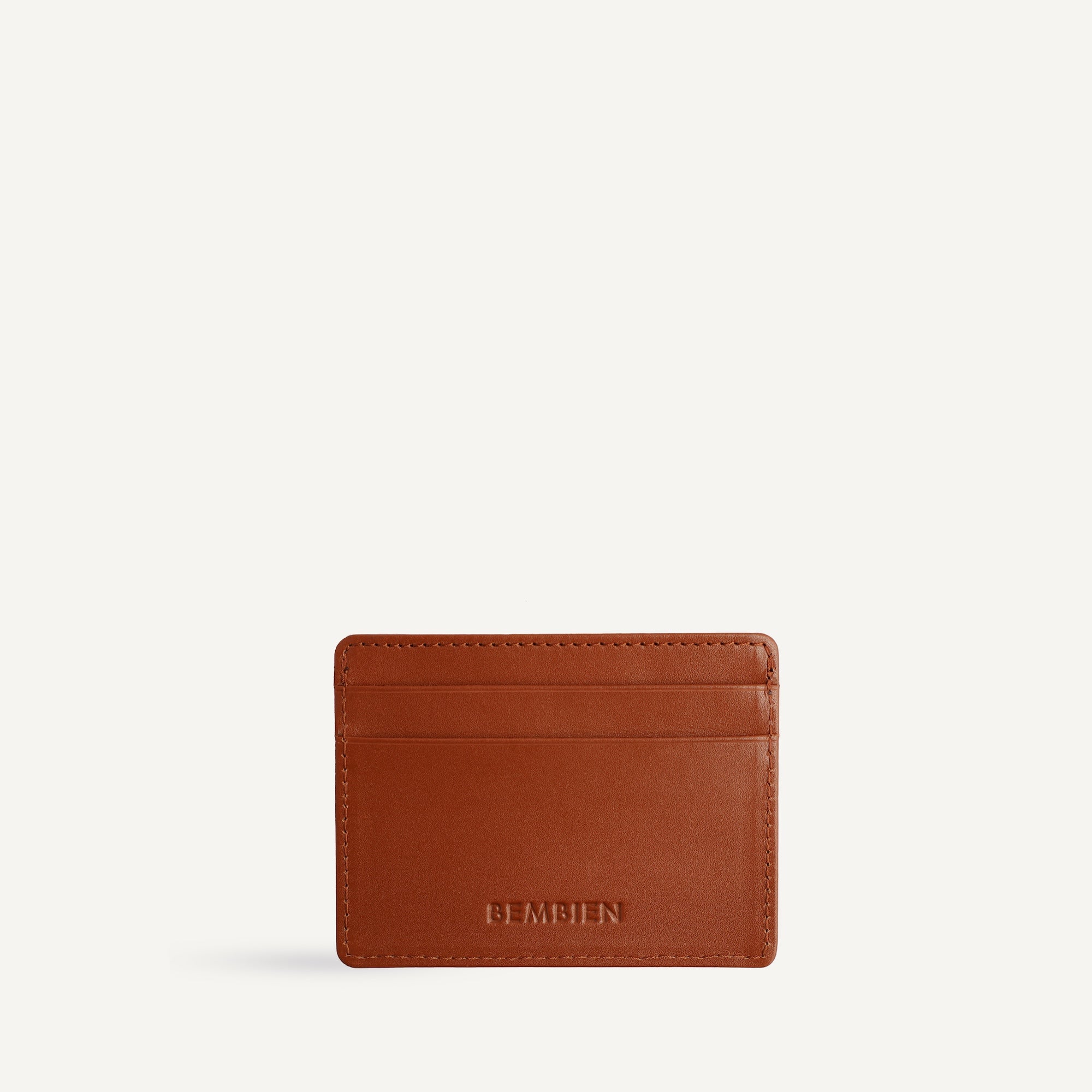 Nico Card Case - Caramel & Sienna Check