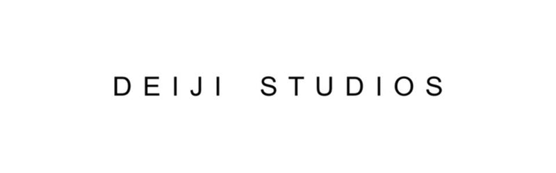 Deiji Studios brand logo in black text