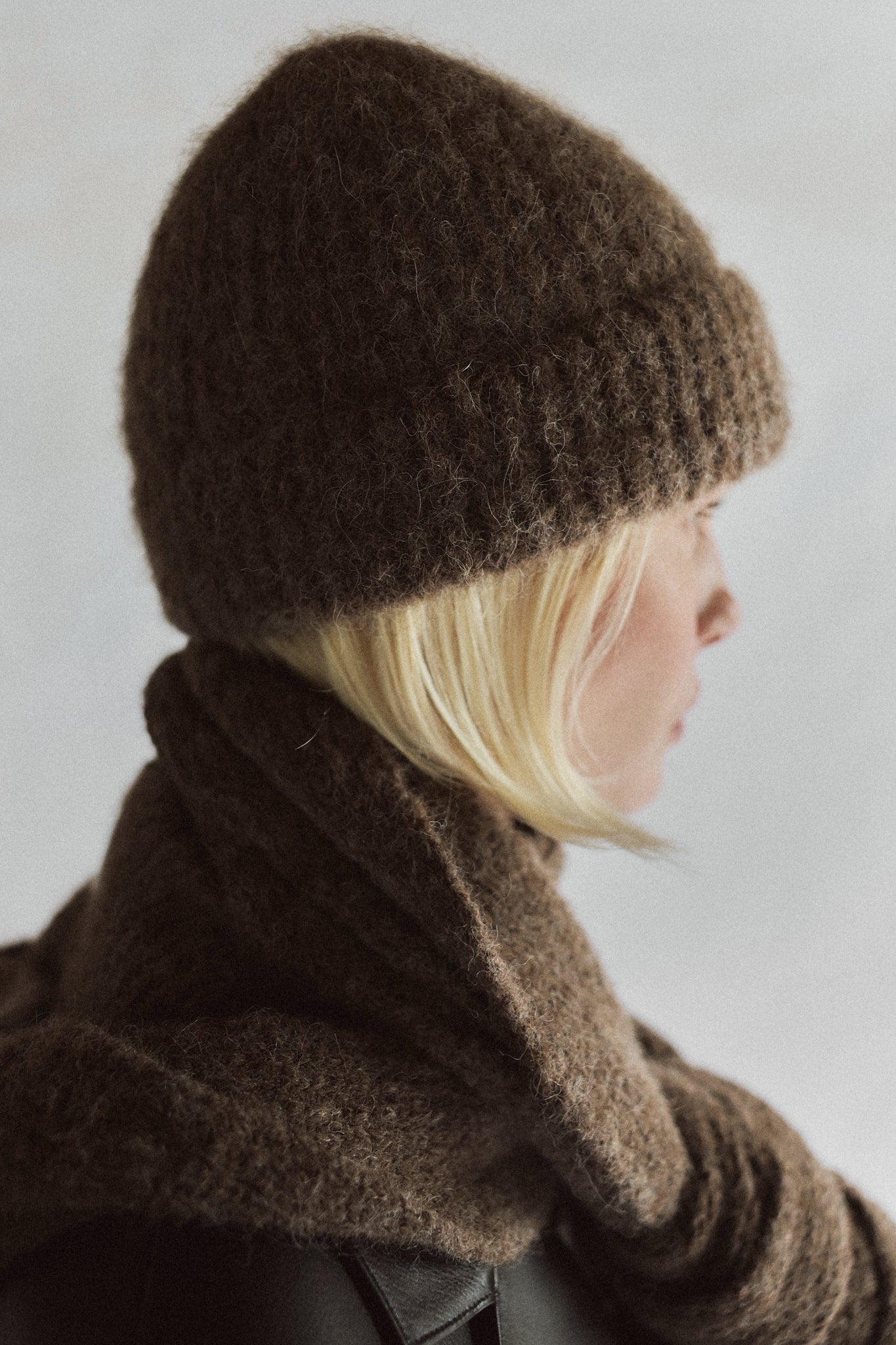 Piper Beanie - Heather Brown