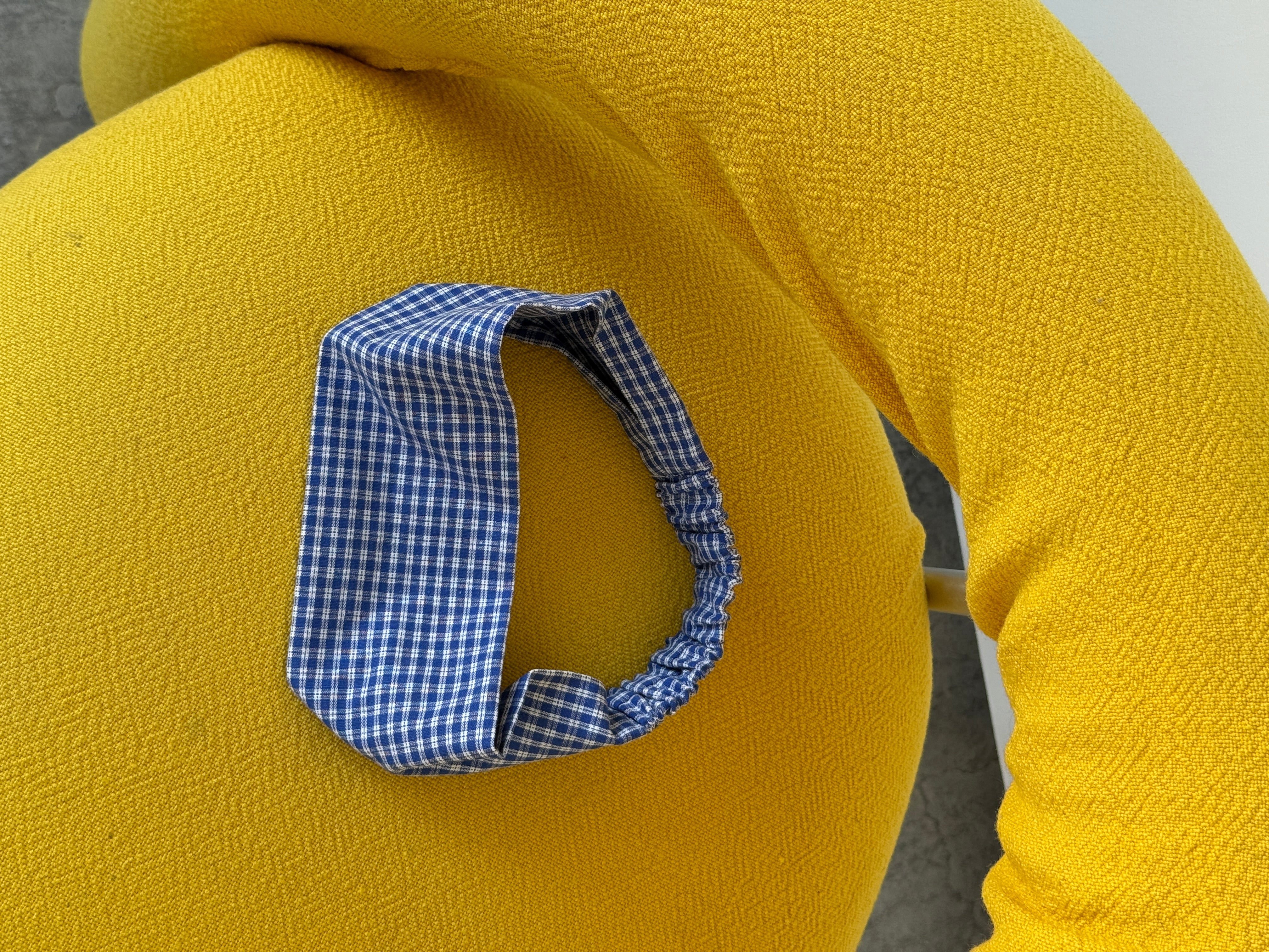 Riviera Headband - Ocean Gingham