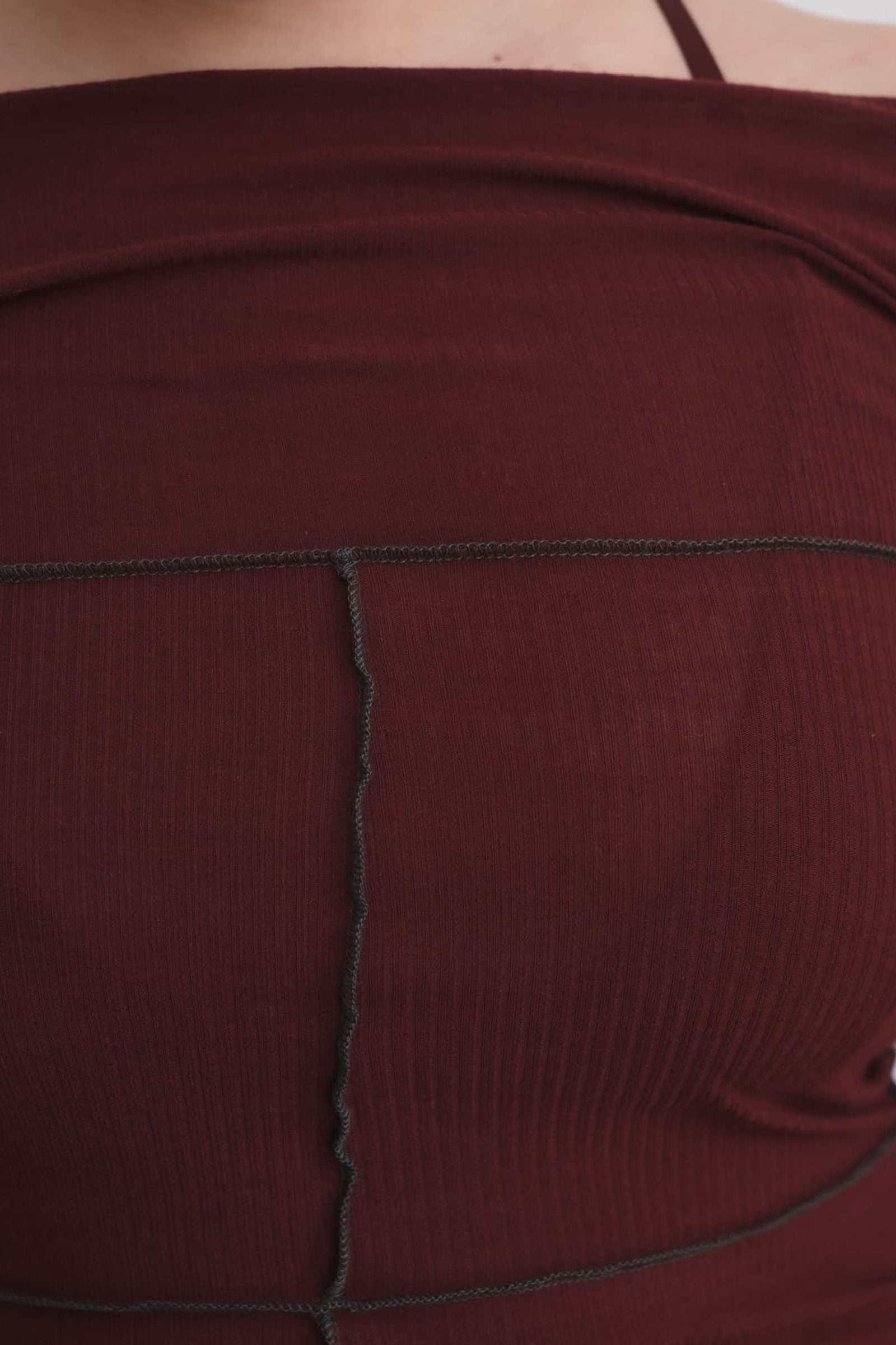 Cinder Long Sleeve Tee - Nara Red