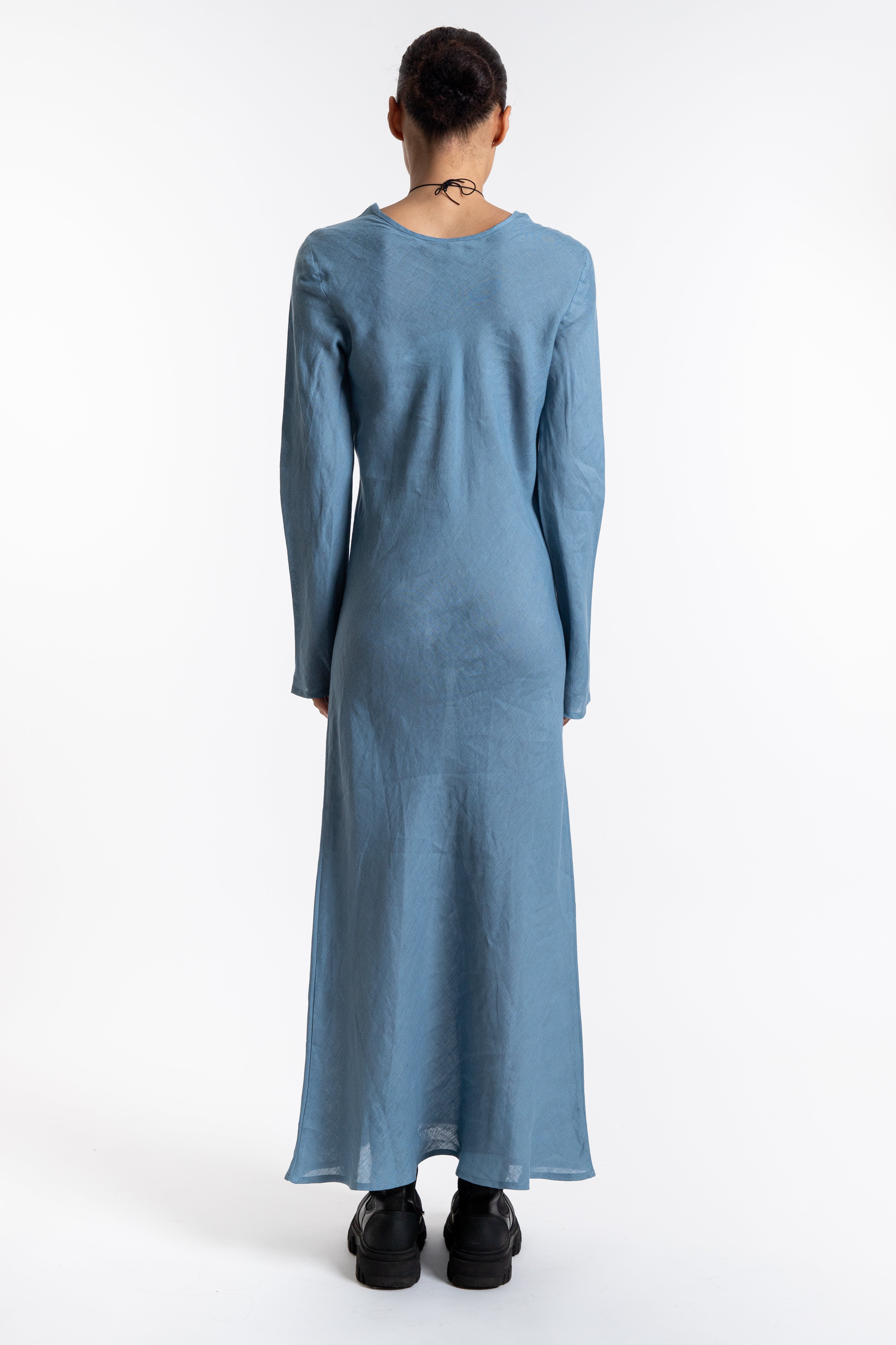 Dydine Longsleeve Dress - Truss Blue