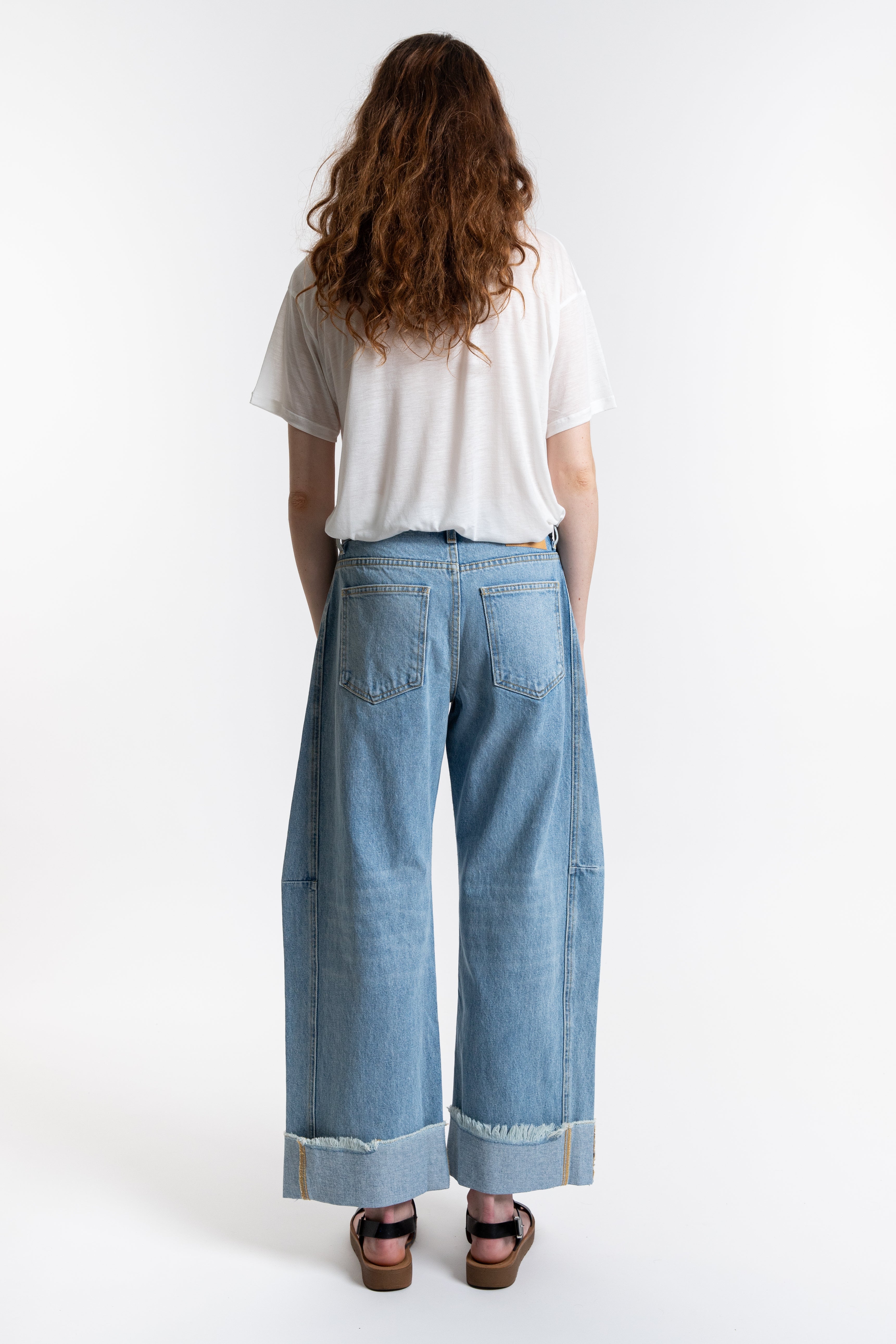 Relaxed Cuff Lasso Jean - Jac Wash