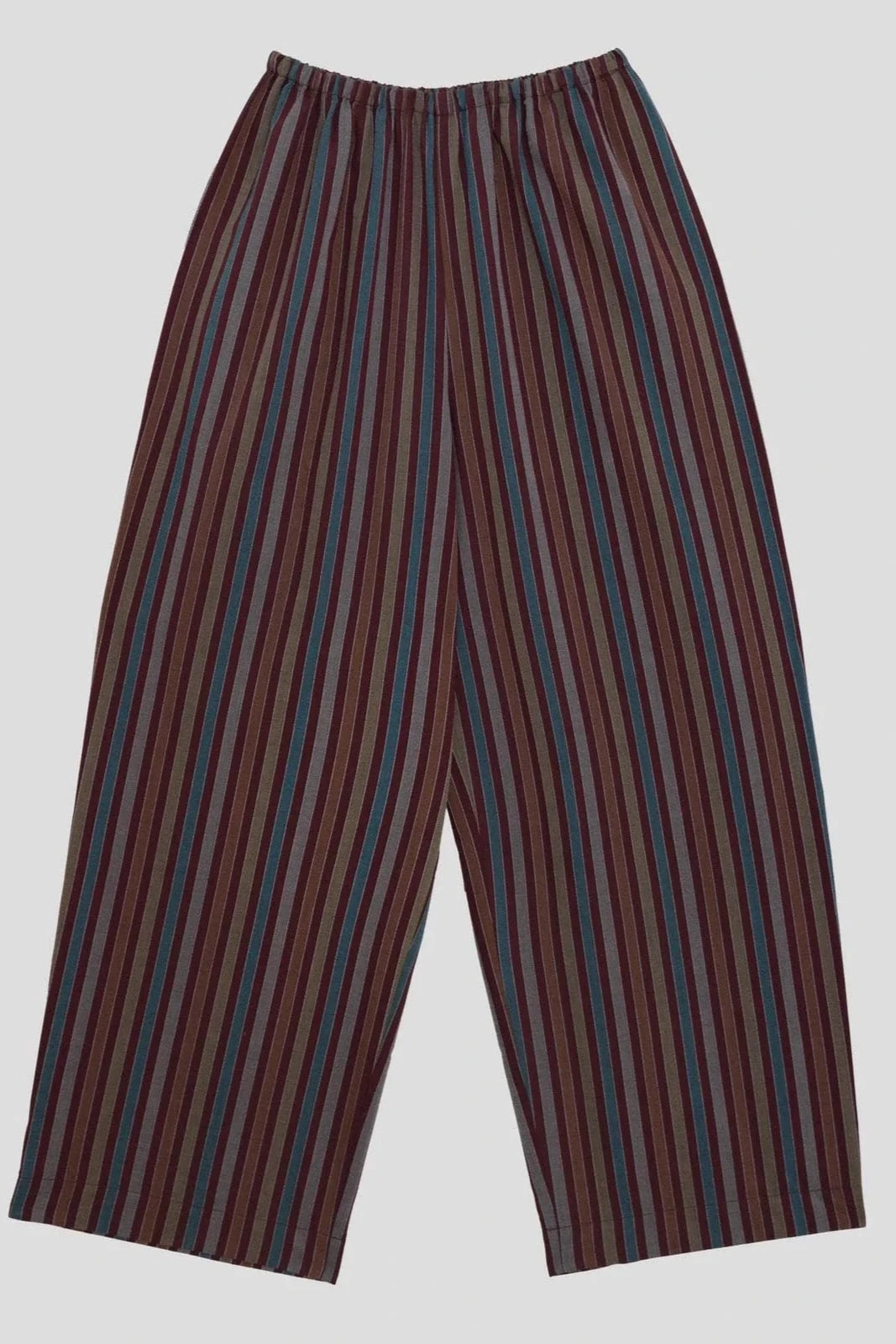 Ole Pants - Maroon Multi Stripe