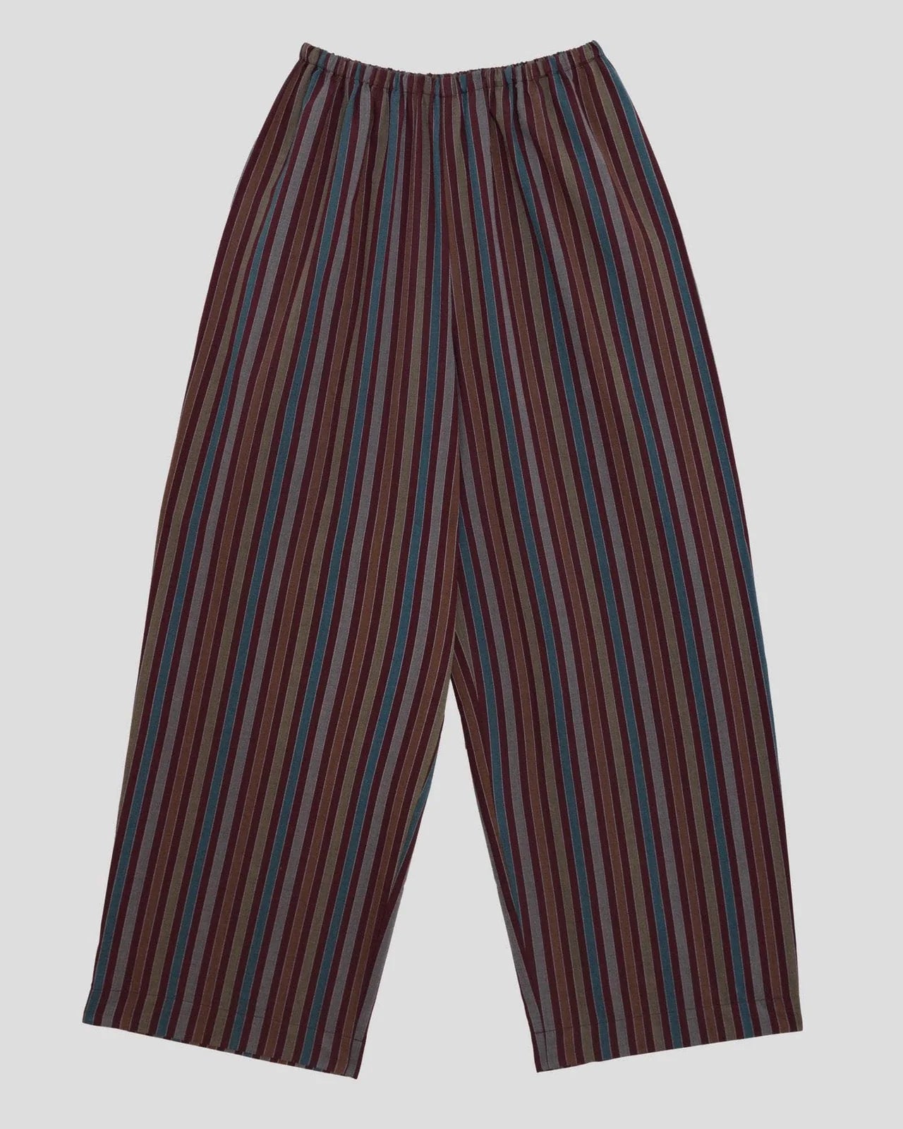 Ole Pants - Maroon Multi Stripe