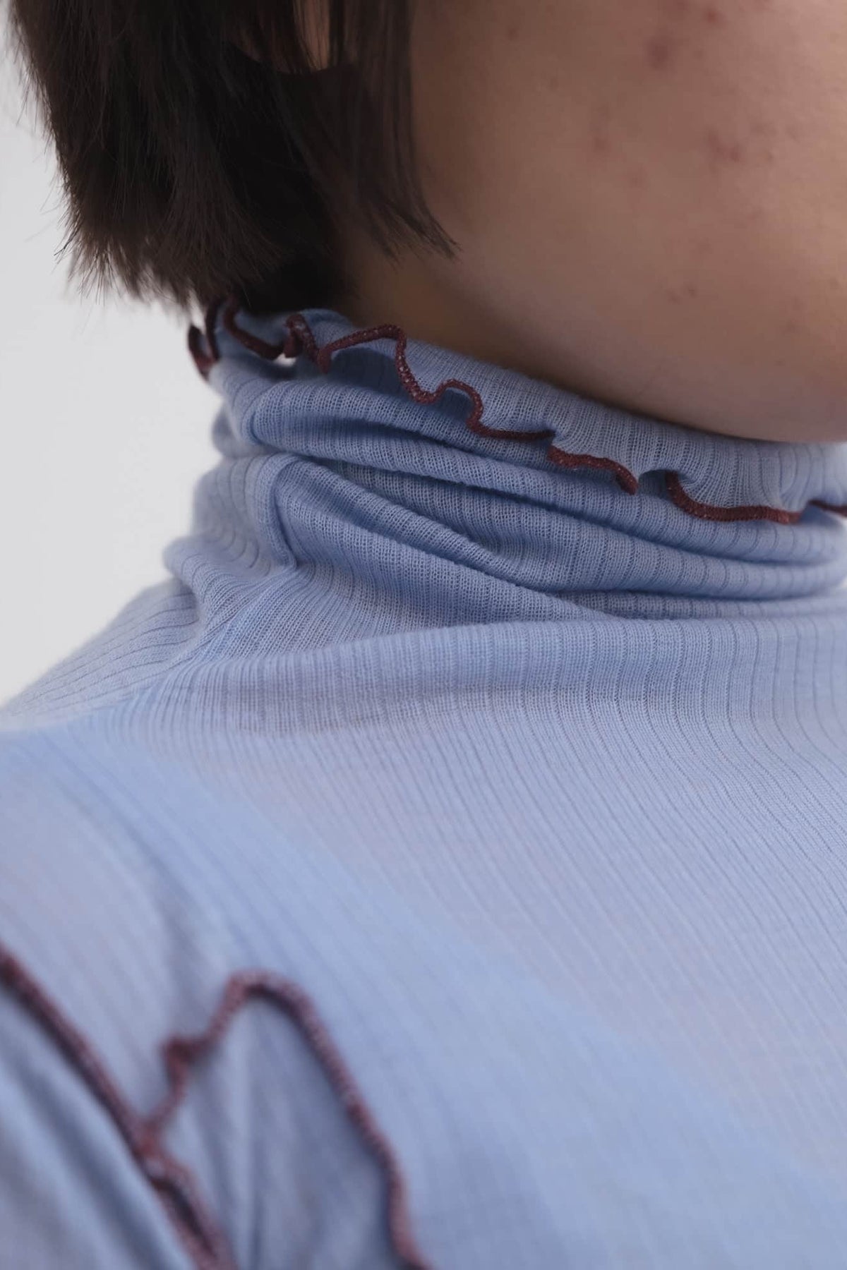 Omato Turtleneck - Pinto Blue