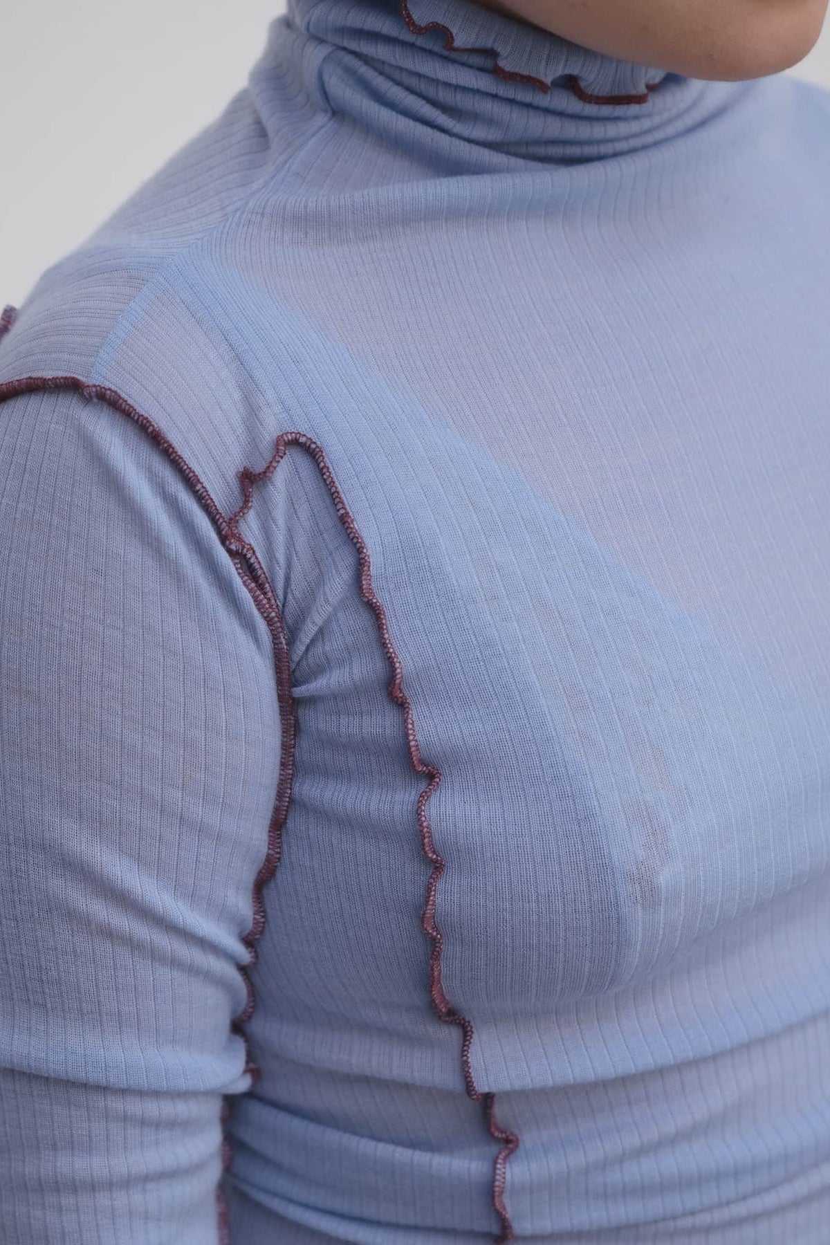 Omato Turtleneck - Pinto Blue